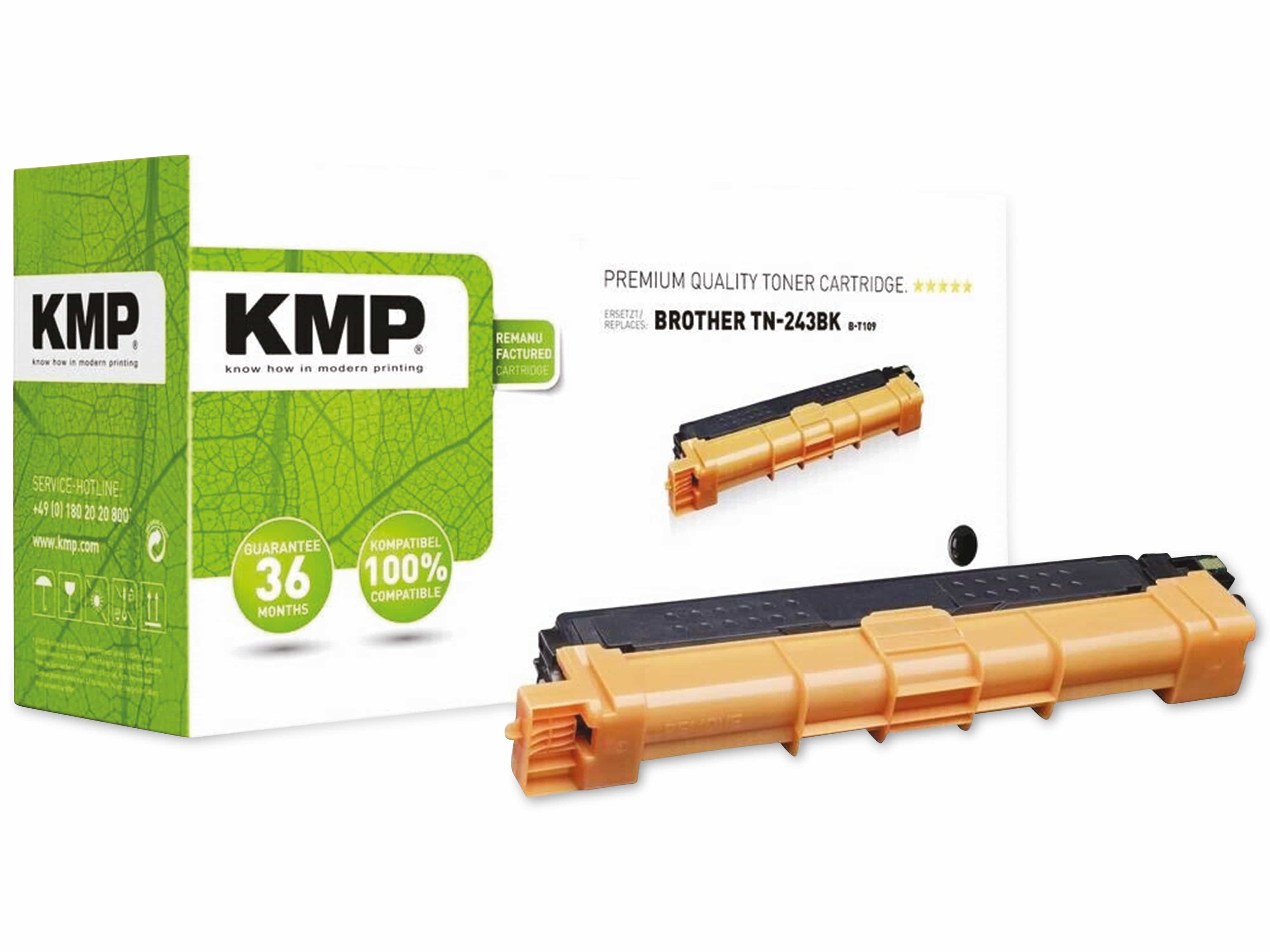 KMP Toner für Brother, ersetzt TN243BK KMP Toner für Brother, ersetzt TN243BK