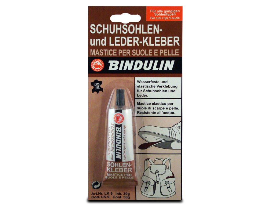 BINDULIN Schuhsohlen- und Lederkleber LK 9, 28 g BINDULIN Schuhsohlen- und Lederkleber LK 9, 28 g