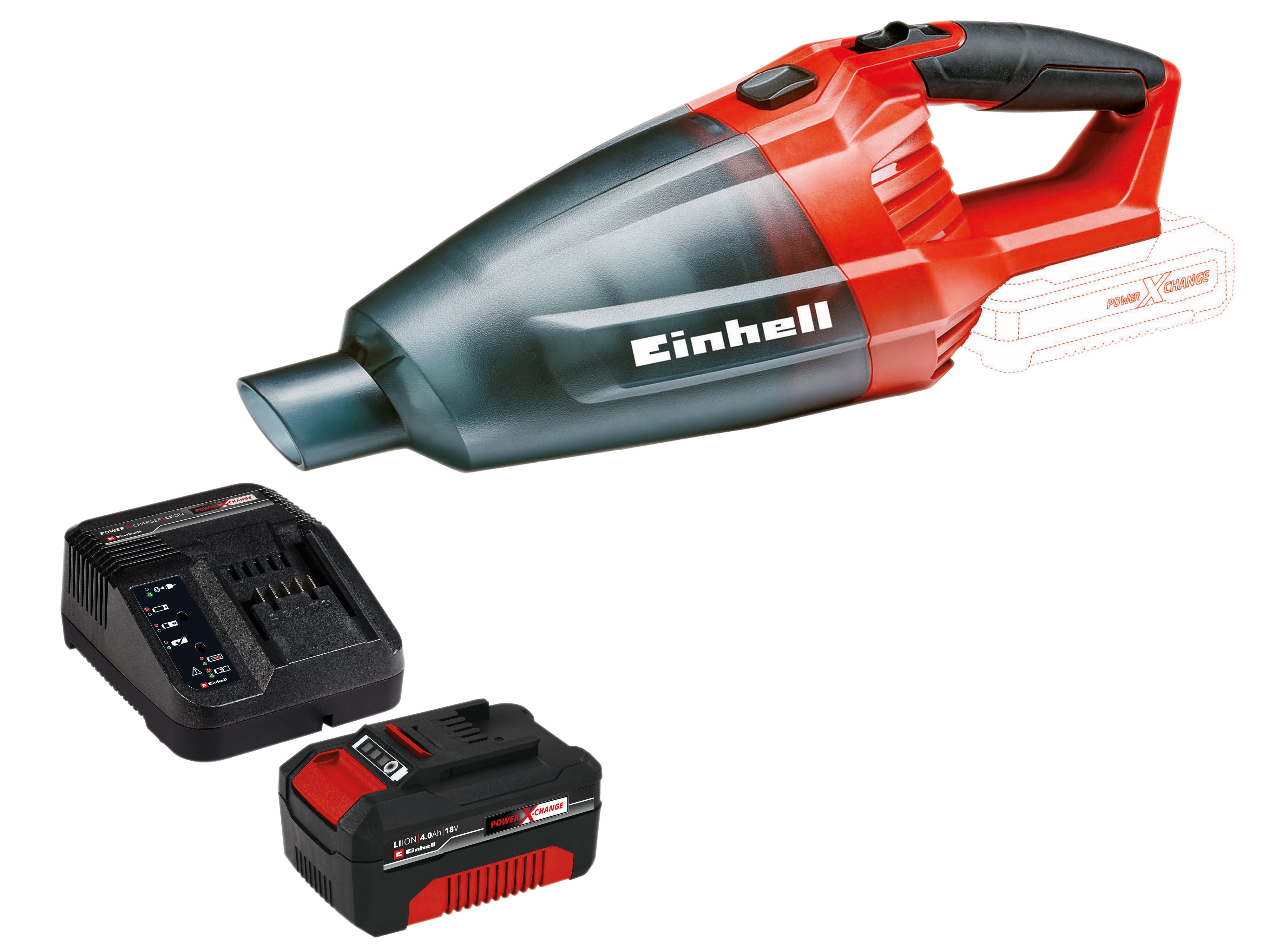 EINHELL Akku-Handstaubsauger, TE-VC 18 Li Kit (1x 4,0 Ah) EINHELL Akku-Handstaubsauger, TE-VC 18 Li Kit (1x 4,0 Ah)
