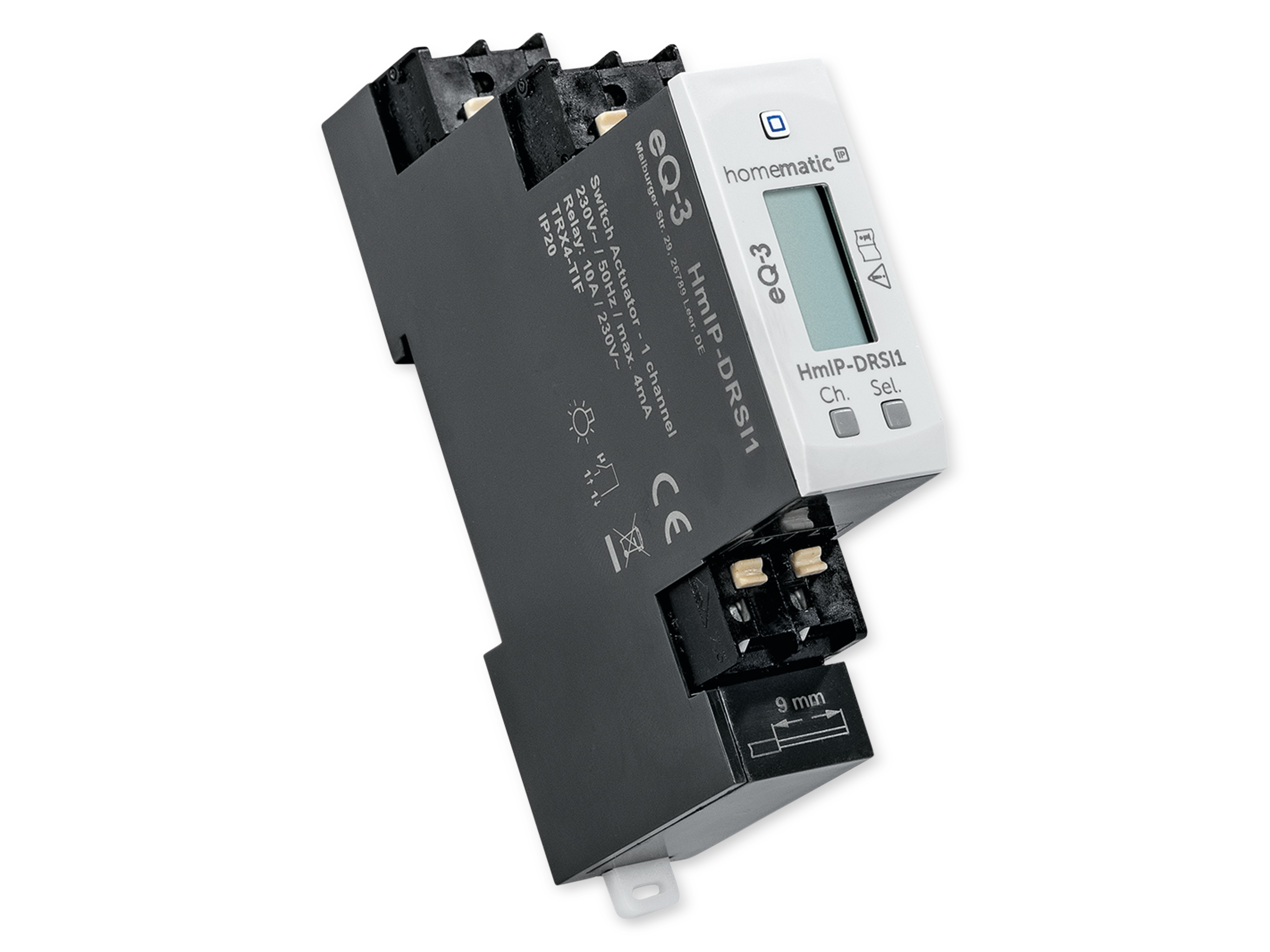 HOMEMATIC IP Smart Home 154684A0, Schaltaktor für Hutschienenmonatage HOMEMATIC IP Smart Home 154684A0, Schaltaktor für Hutschienenmonatage