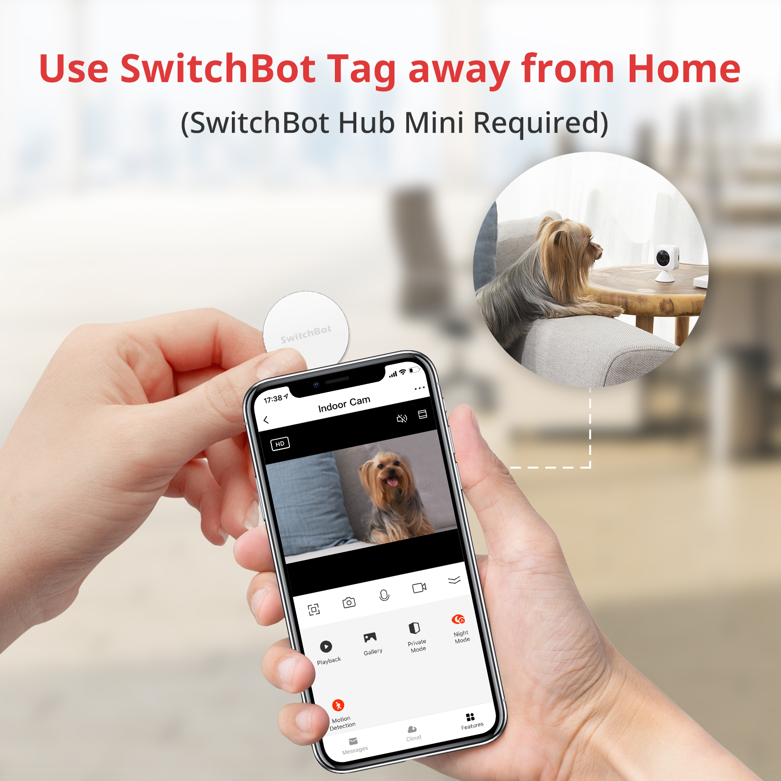 SWITCHBOT Smart Aufkleber, NFC-Tag, weiß, 3er-Pack SWITCHBOT Smart Aufkleber, NFC-Tag, weiß, 3er-Pack