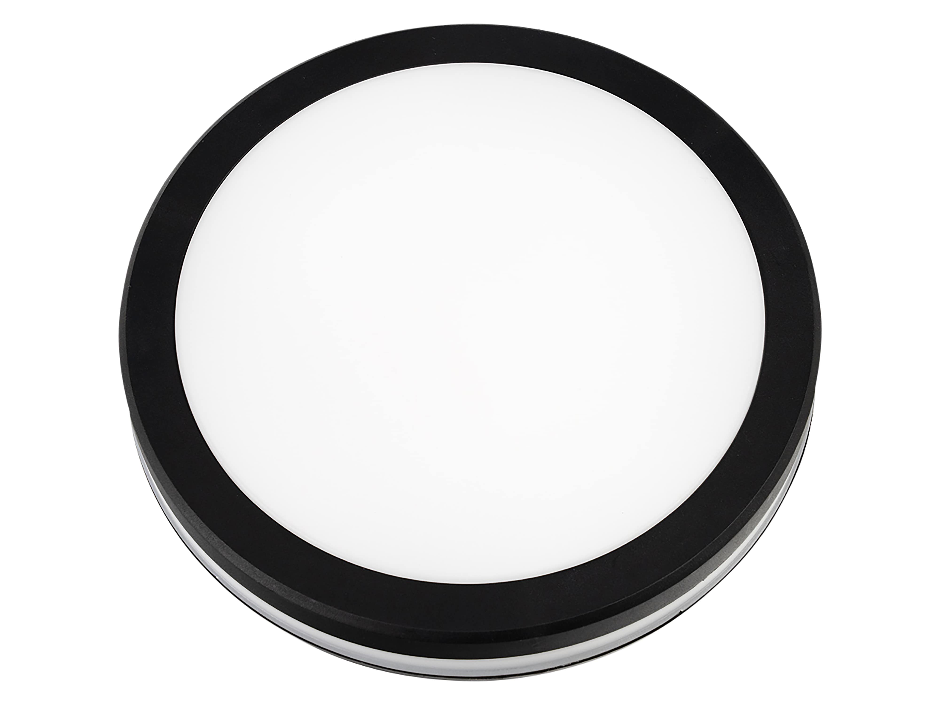 LUXULA LED-Deckenleuchte, 30W, EEK: F, 3000lm, CCT, IP65, schwarz/weiß LUXULA LED-Deckenleuchte, 30W, EEK: F, 3000lm, CCT, IP65, schwarz/weiß