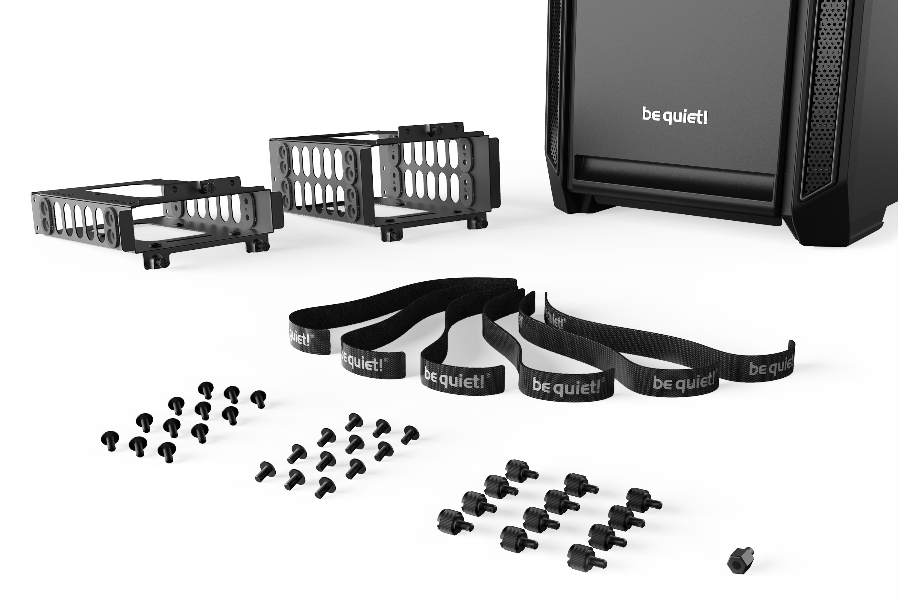 BE QUIET! Midi Tower Silent Base 601 schwarz BE QUIET! Midi Tower Silent Base 601 schwarz