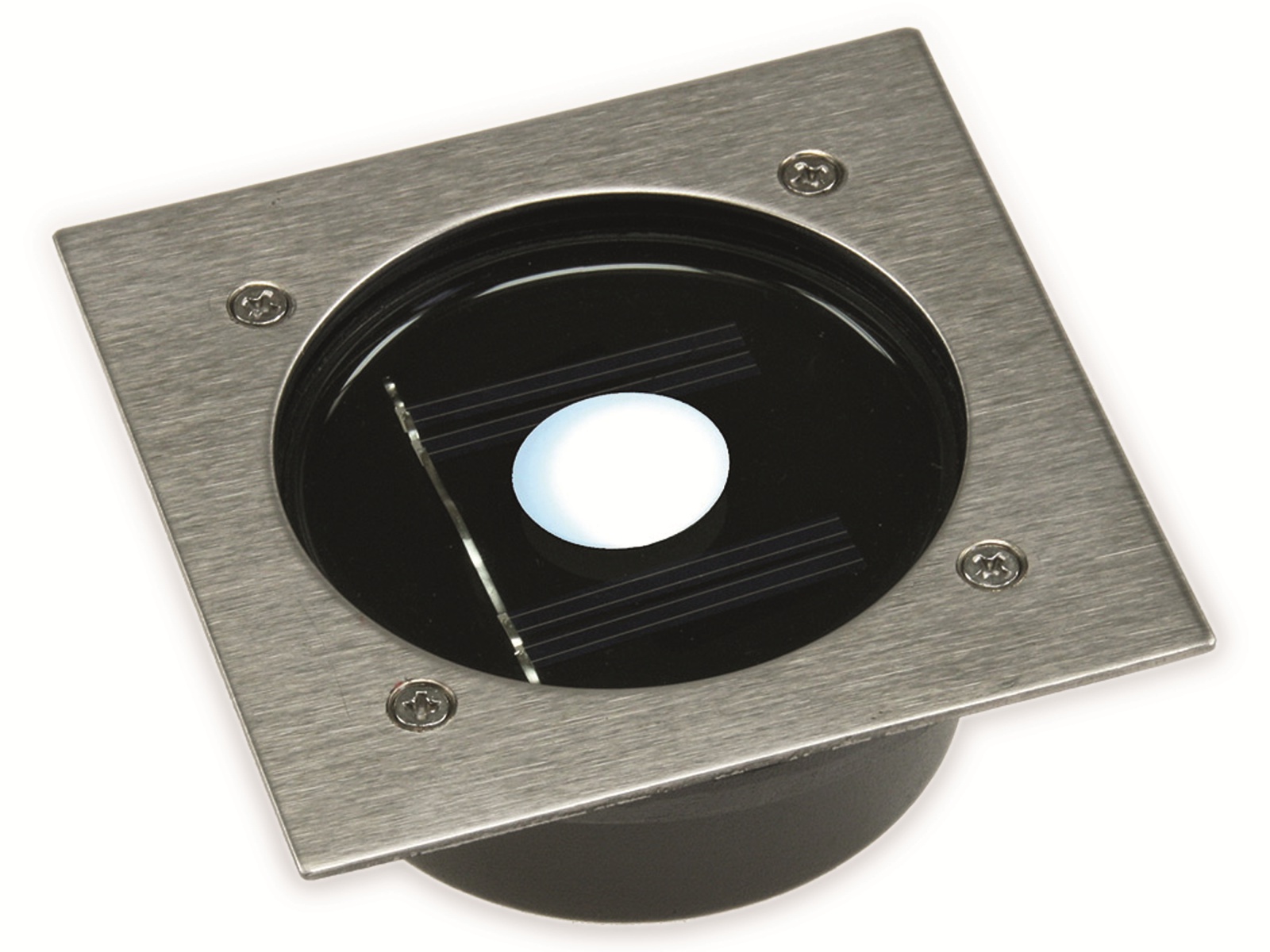 CHILITEC Solar LED-Bodenleuchte CTB-E, IP44, eckig, 100x100 mm CHILITEC Solar LED-Bodenleuchte CTB-E, IP44, eckig, 100x100 mm
