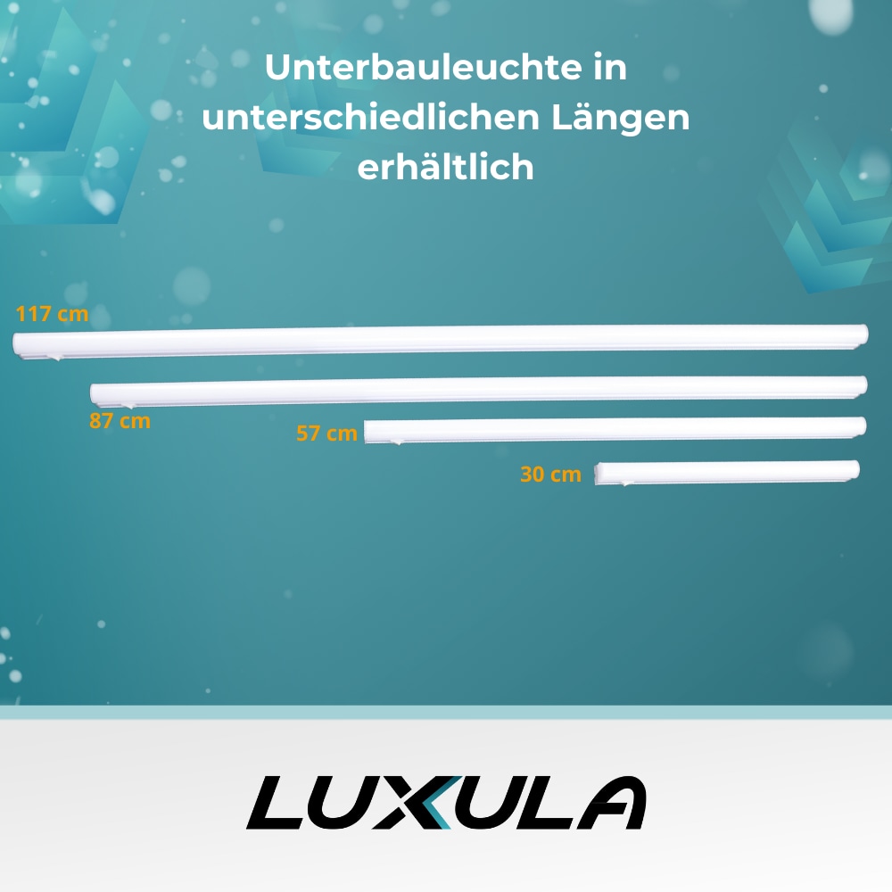 LUXULA LED-Unterbauleuchte, EEK: F, 12W, 1080lm, 4500K, 87cm