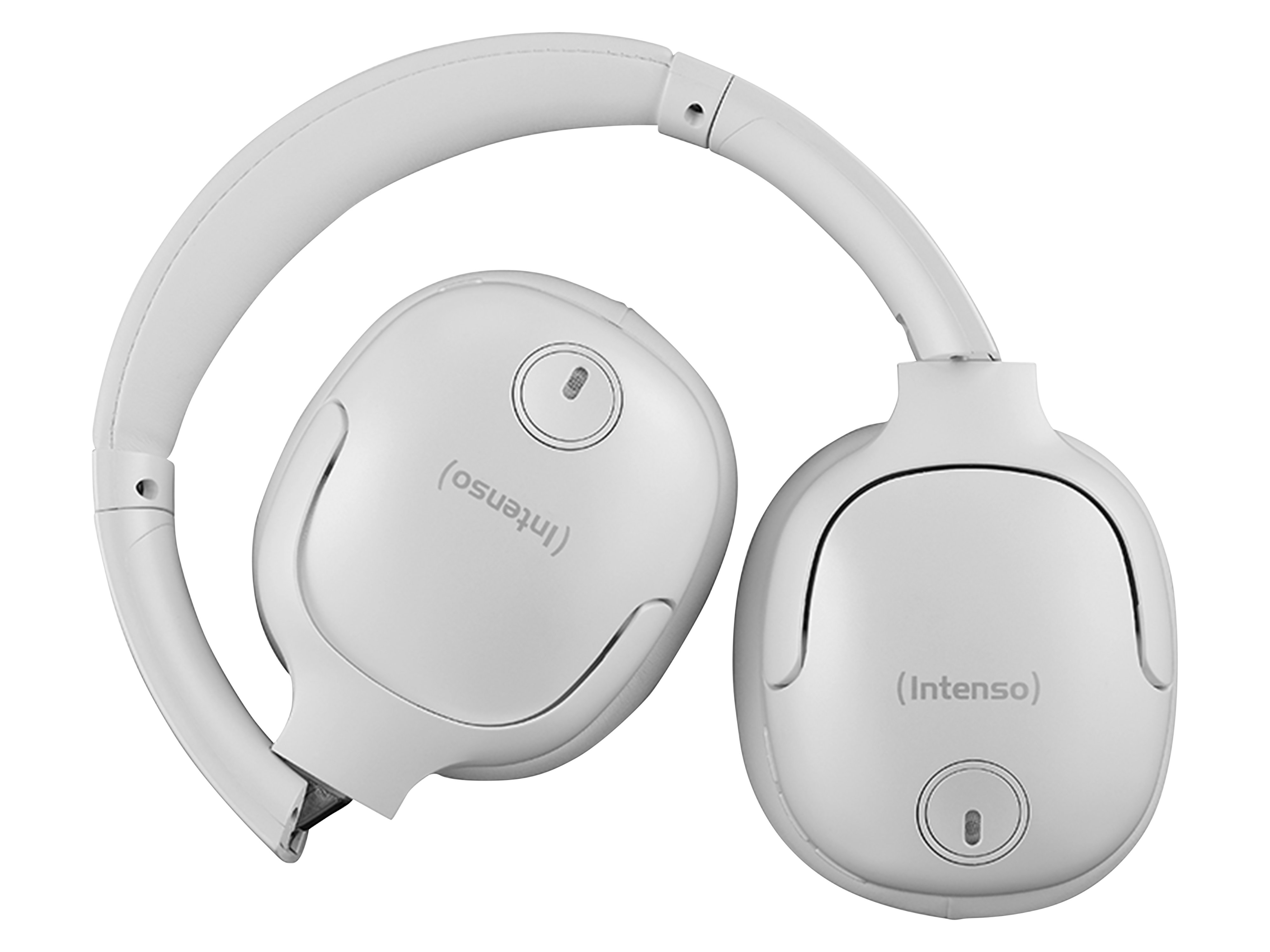 INTENSO Over-Ear Kopfhörer O400HA, TWS, Bluetooth, ANC, weiß INTENSO Over-Ear Kopfhörer O400HA, TWS, Bluetooth, ANC, weiß