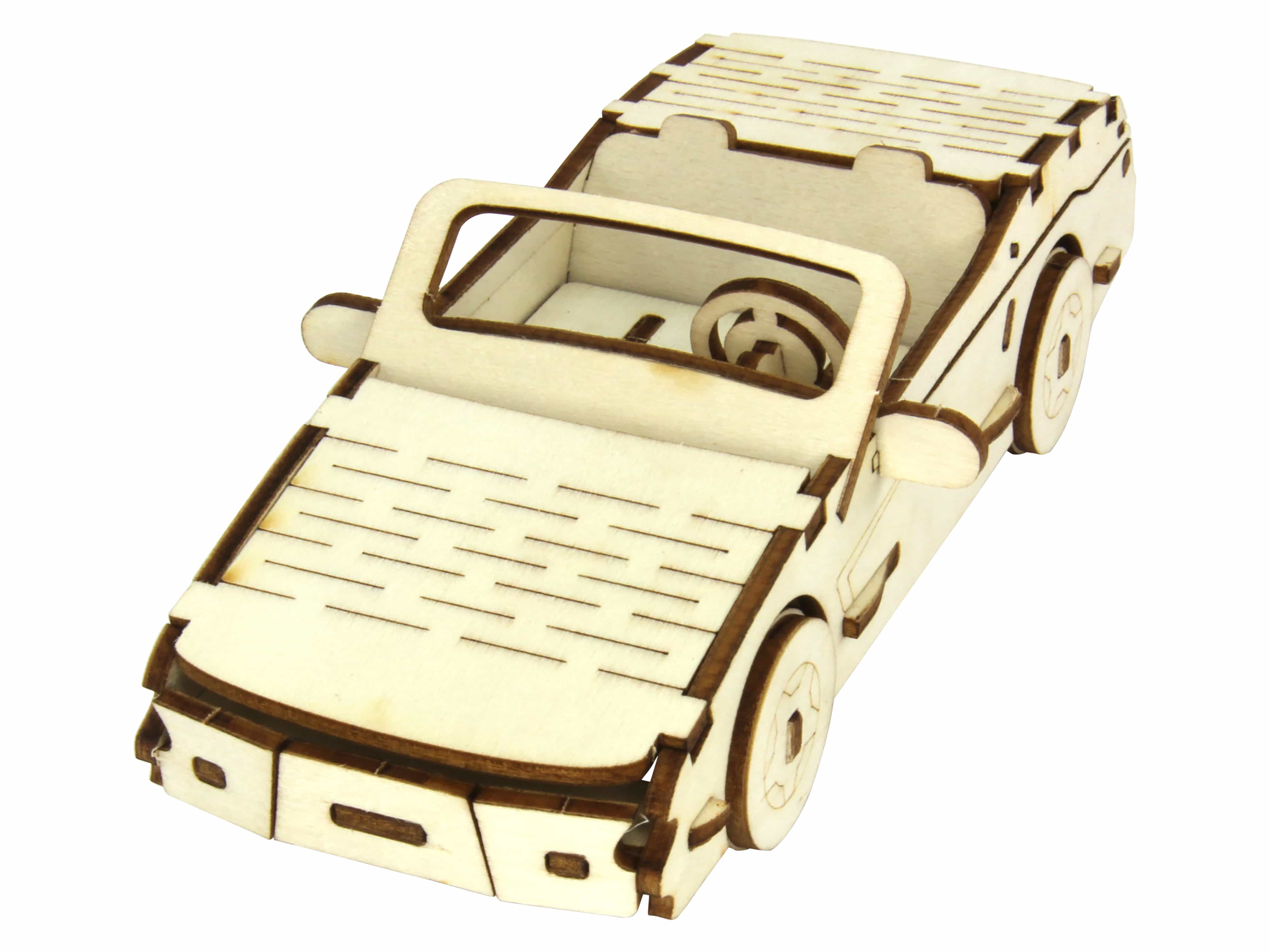 SOL-EXPERT 3D Holz Puzzle Sportwagen SOL-EXPERT 3D Holz Puzzle Sportwagen