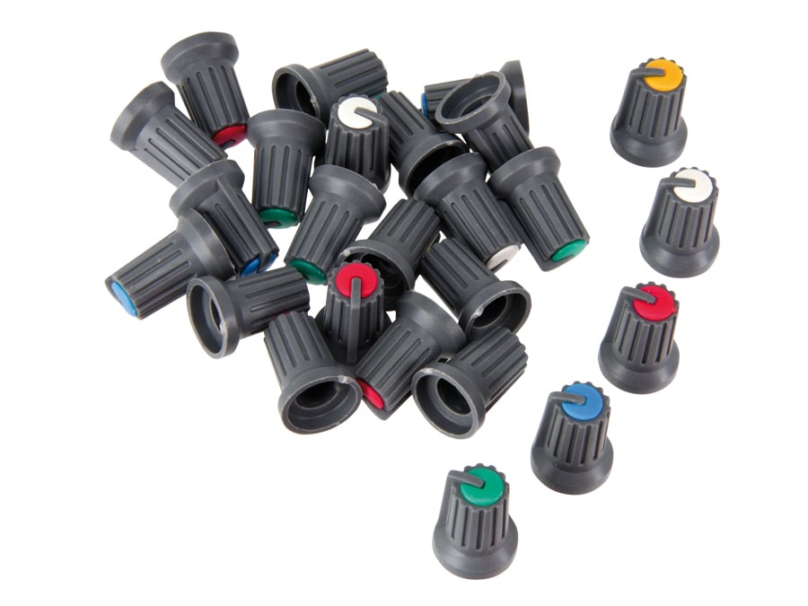 Drehknopf-Sortiment, 25-teilig Drehknopf-Sortiment, 25-teilig