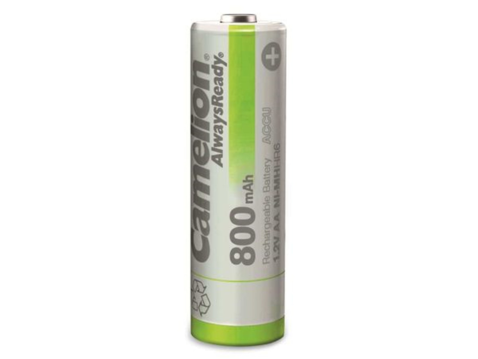 CAMELION NiMH-Mignon-Akku AlwaysReady, 800 mAh 2 Stück CAMELION NiMH-Mignon-Akku AlwaysReady, 800 mAh 2 Stück
