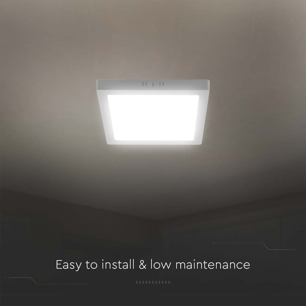 V-TAC LED-Deckenleuchte VT-105146, EEK: E, 24W, 2640lm, 3000…6500 K