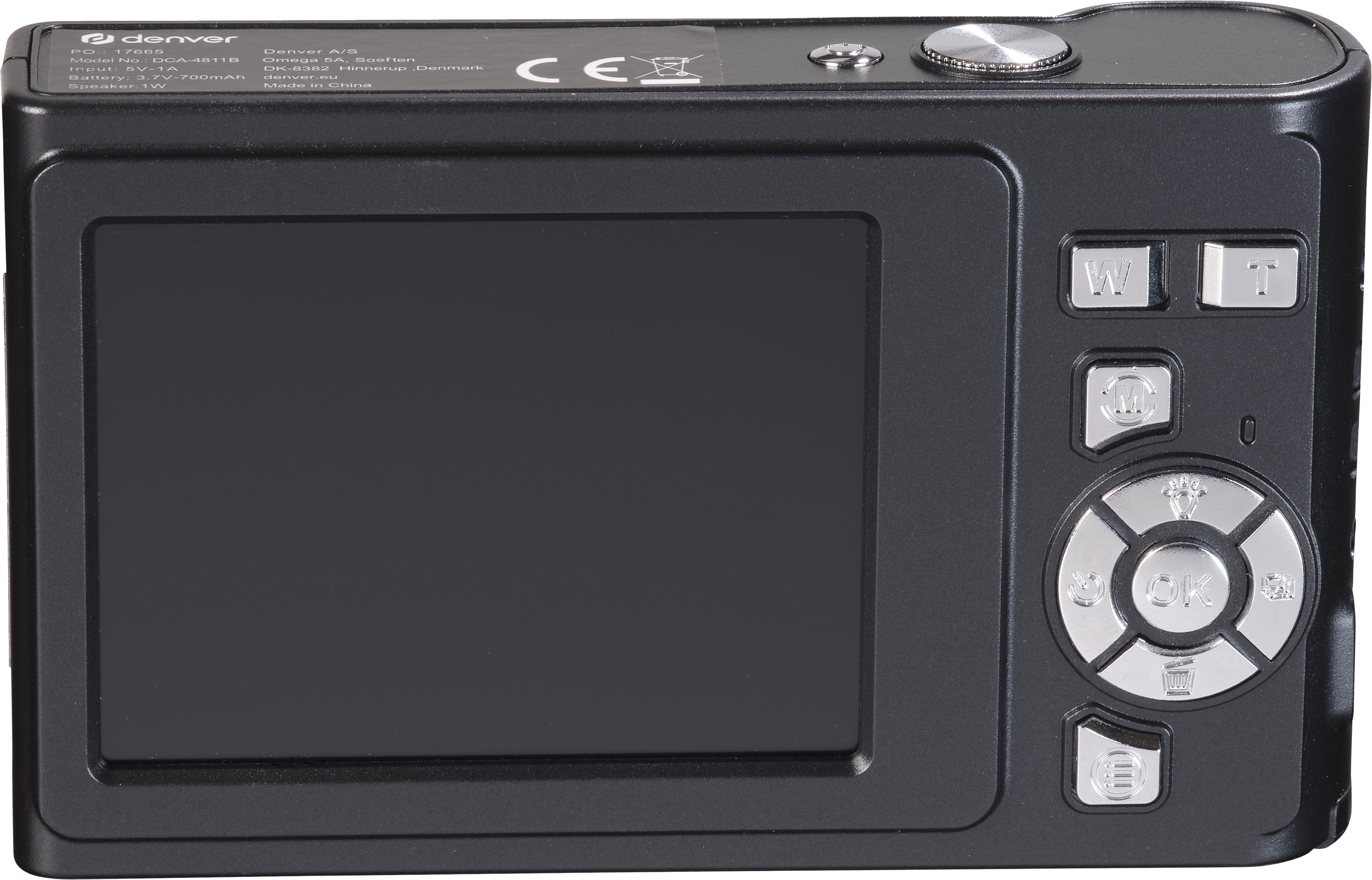 DENVER Digitalkamera DCA-4811B schwarz DENVER Digitalkamera DCA-4811B schwarz