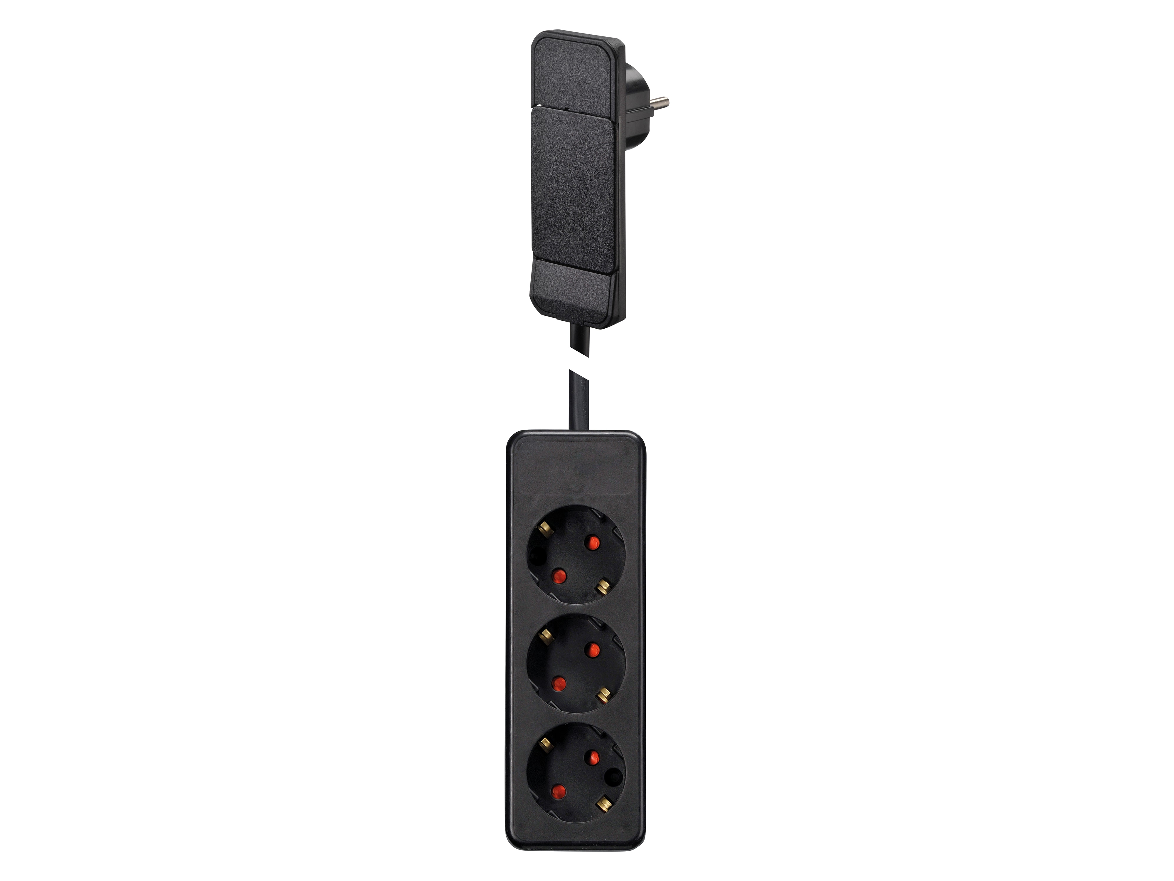 GEBRO Steckdosenleiste 104551, 3-fach, mit Flachstecker SmartPlug, schwarz GEBRO Steckdosenleiste 104551, 3-fach, mit Flachstecker SmartPlug, schwarz