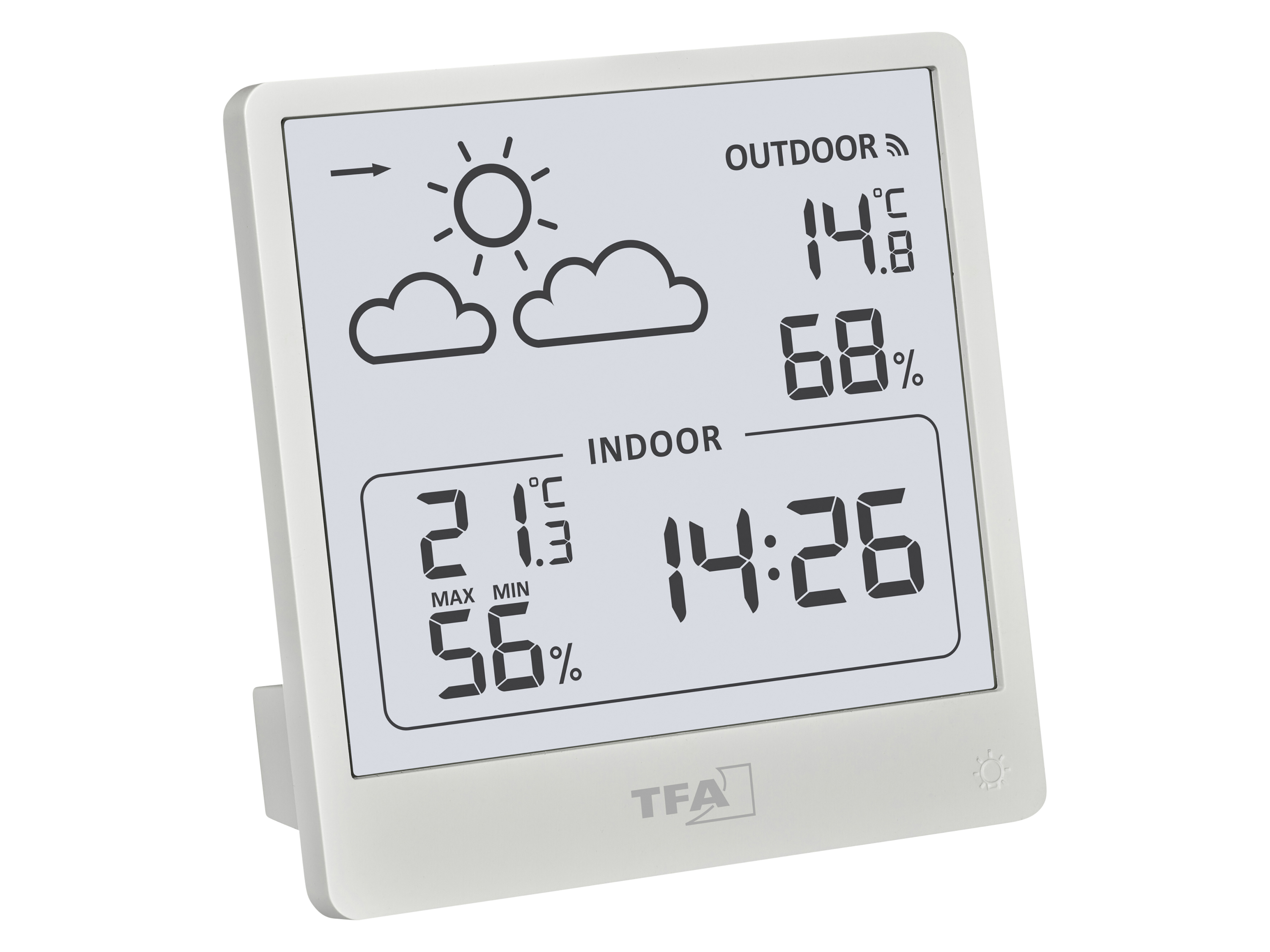 TFA Funk-Wetterstation CLEO, weiß