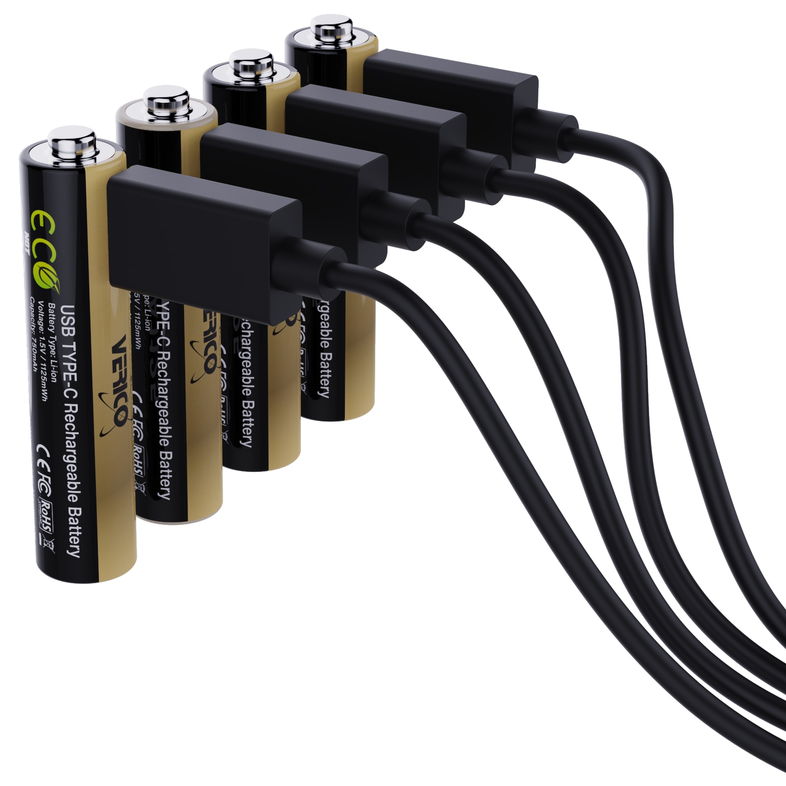 VERICO Li-Ion-Akku Loop Energy, AAA PRO, 4er Pack VERICO Li-Ion-Akku Loop Energy, AAA PRO, 4er Pack