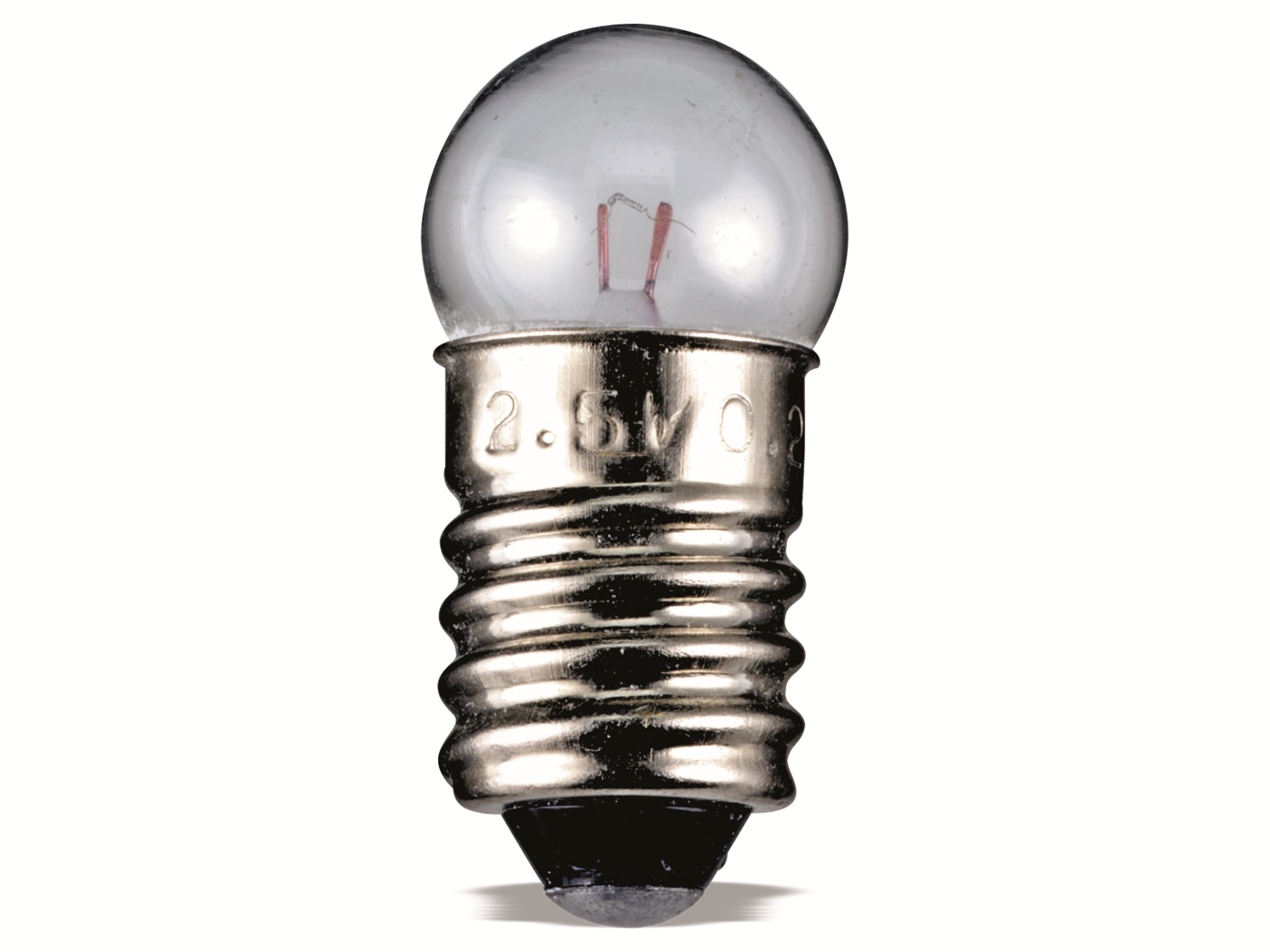 GOOBAY Taschenlampenbirne 9324, G11 Kugel, E10, 3,8 V, 1,14 W GOOBAY Taschenlampenbirne 9324, G11 Kugel, E10, 3,8 V, 1,14 W