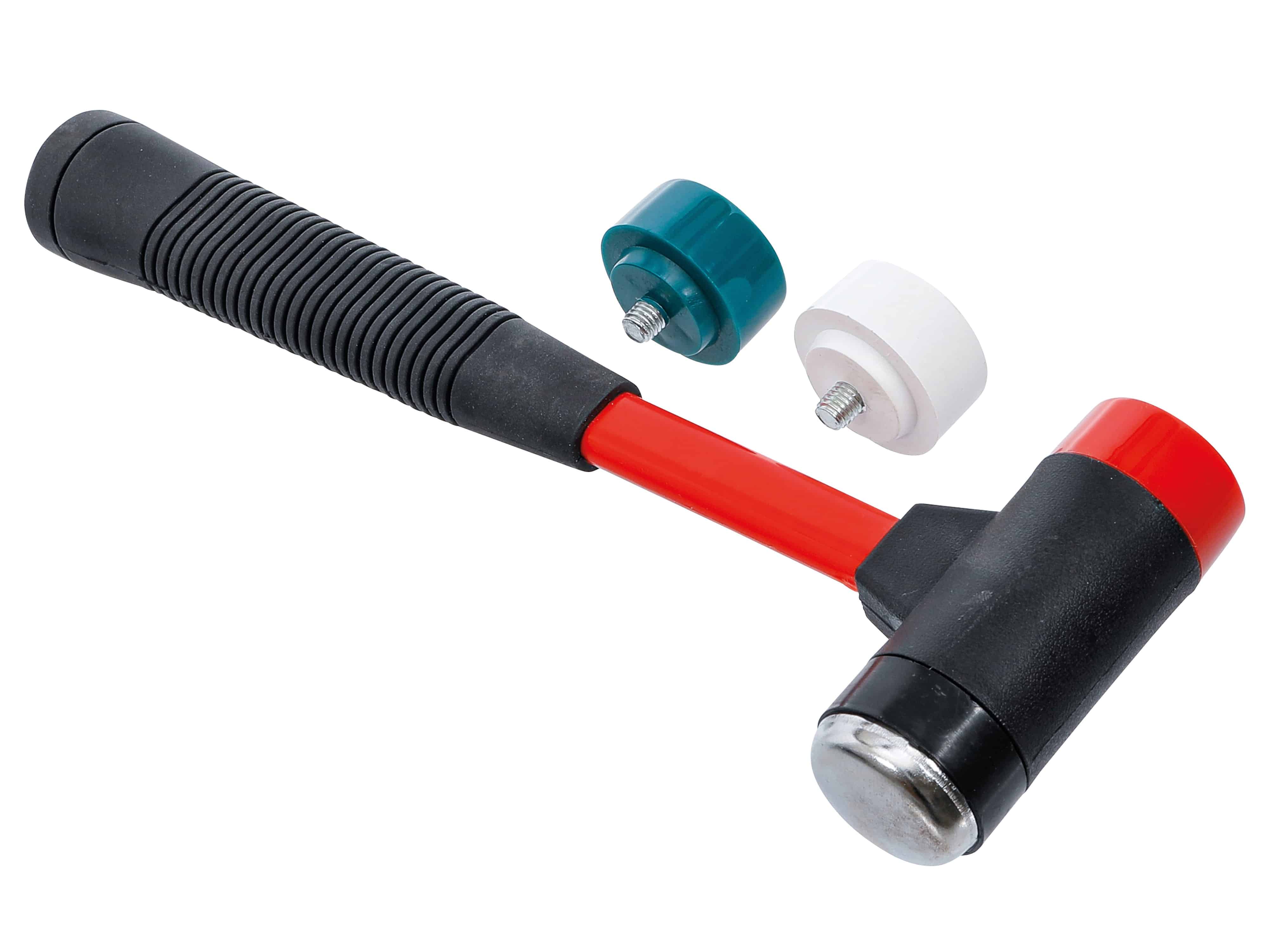 BGS TECHNIC Wechselkopf-Hammer-Satz, Ø 38 mm, Fiberglasstiel BGS TECHNIC Wechselkopf-Hammer-Satz, Ø 38 mm, Fiberglasstiel