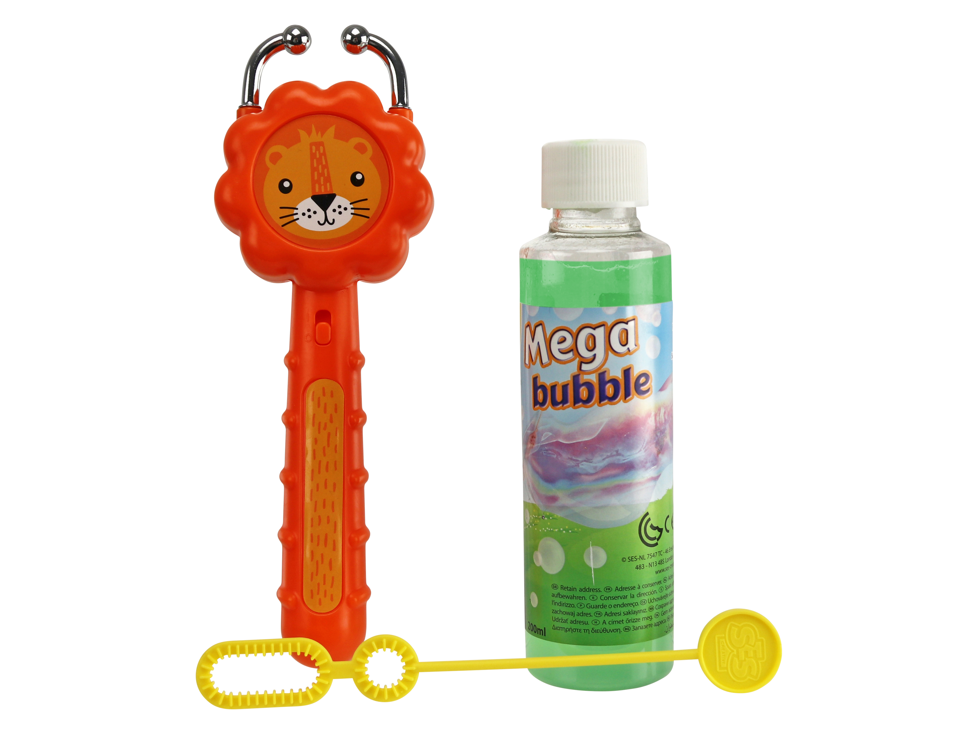 Bubble Pop, Seifenblasen-Platzer, mit Sound, Löwe Bubble Pop, Seifenblasen-Platzer, mit Sound, Löwe