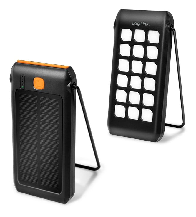 LOGILINK Powerbank PA0273, 10.000 mAh, Solar LOGILINK Powerbank PA0273, 10.000 mAh, Solar