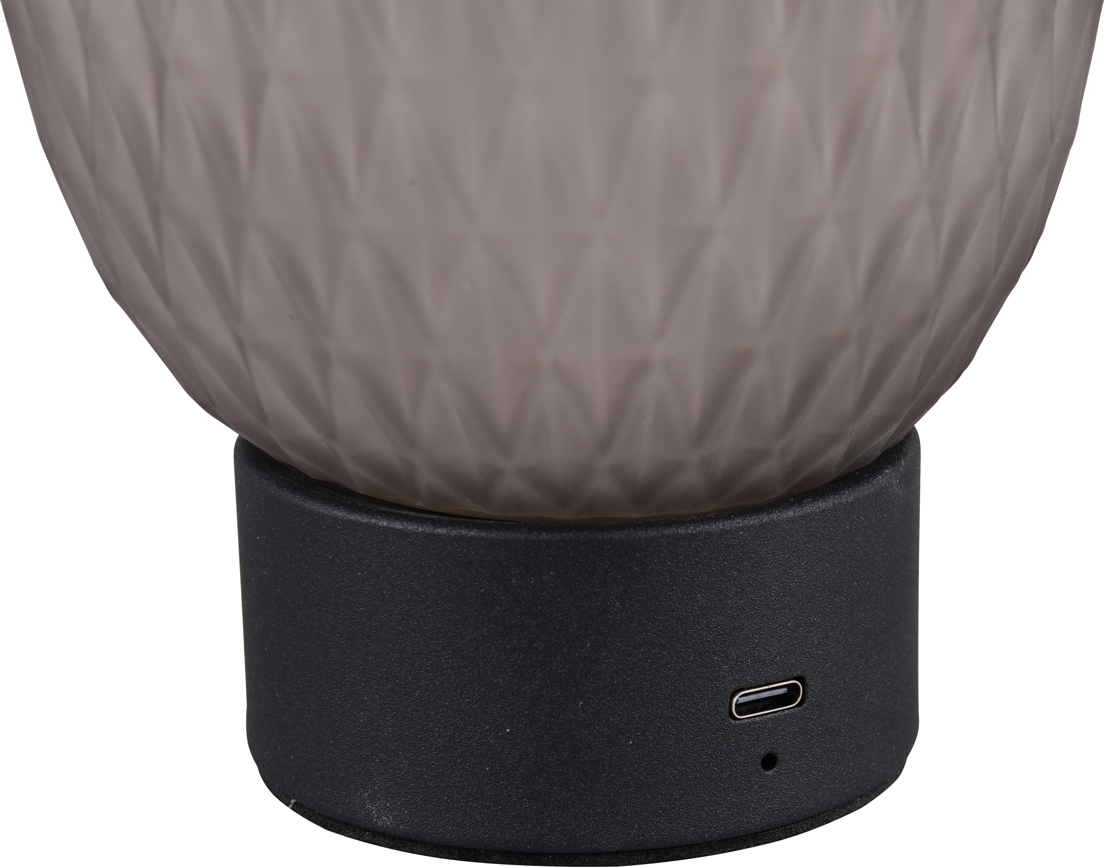 TRIO LED-Akku-Tischleuchte FACETTE, 564210154, 1,5W, 140lm, 3000K, rauch TRIO LED-Akku-Tischleuchte FACETTE, 564210154, 1,5W, 140lm, 3000K, rauch