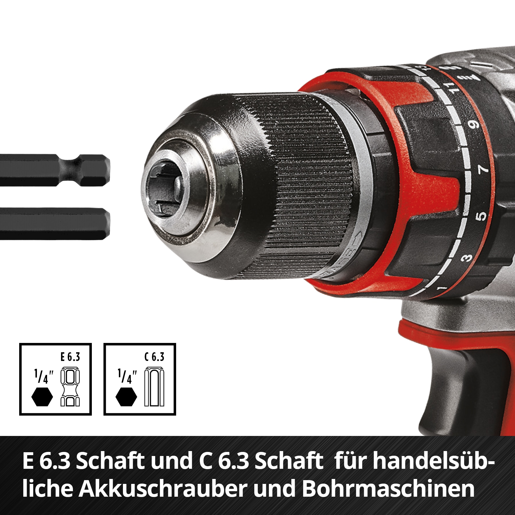 EINHELL Bit- & Steckschlüssel-Set, 118683, XS-Case, 21-teilig EINHELL Bit- & Steckschlüssel-Set, 118683, XS-Case, 21-teilig