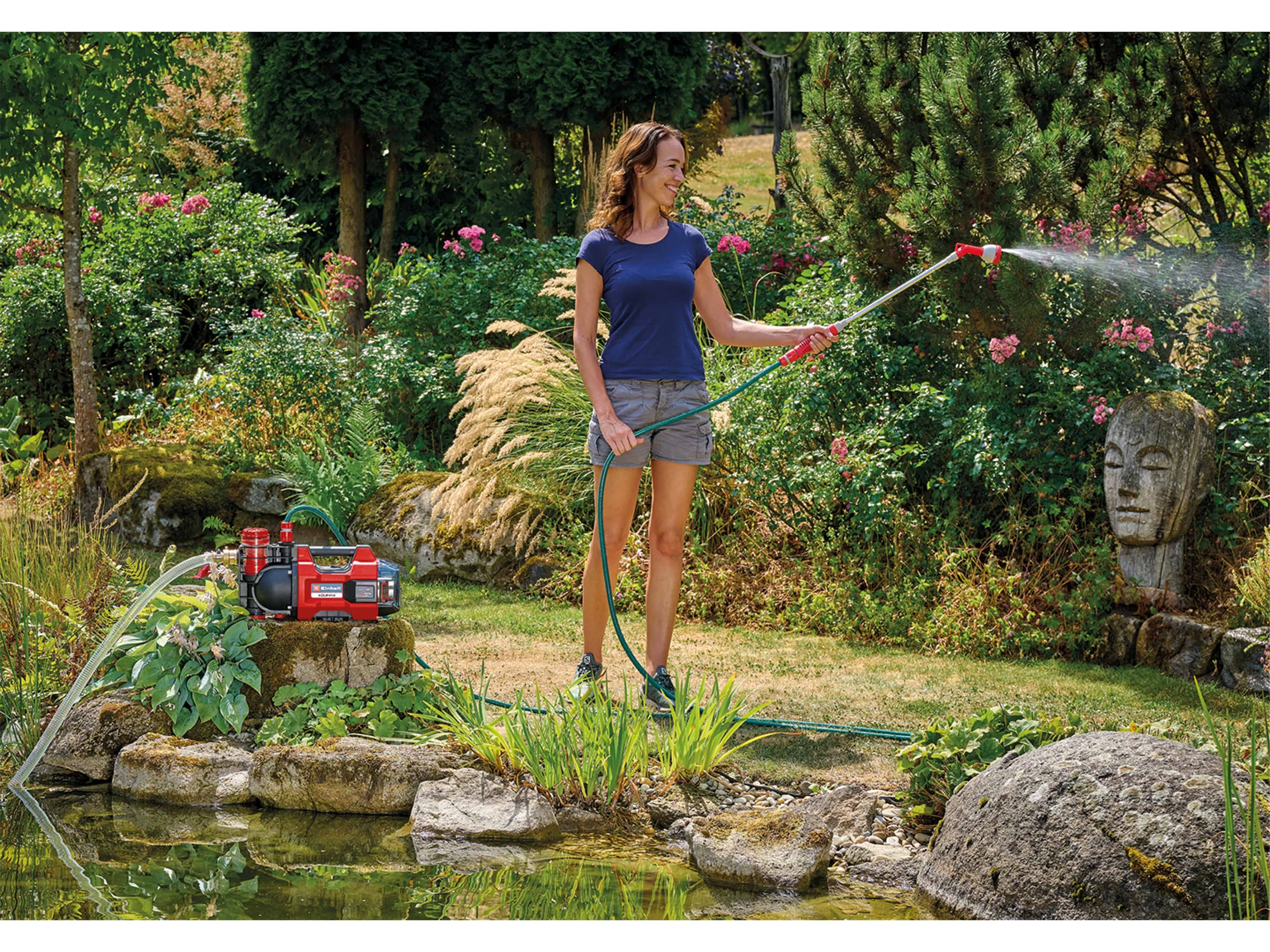 EINHELL Akku-Gartenpumpe Aquinna 18/30 F LED, Solo EINHELL Akku-Gartenpumpe Aquinna 18/30 F LED, Solo