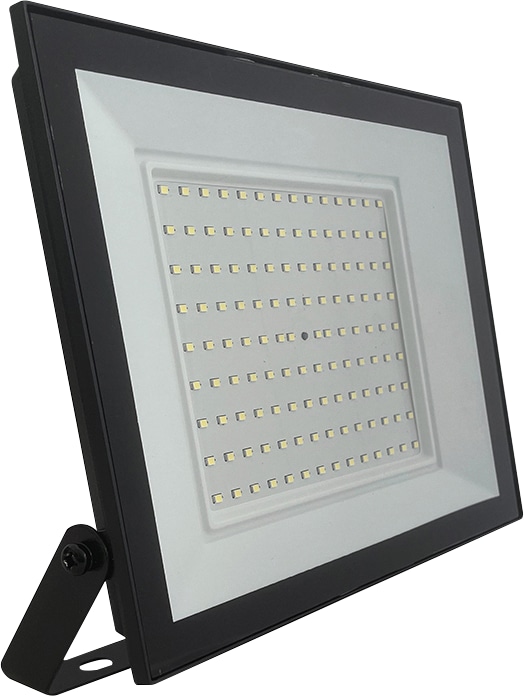 V-TAC LED-Fluter, VT-44109, 100 W, 6500K, EEK: F, 8150 lm, kaltweiß, IP65, schwarz V-TAC LED-Fluter, VT-44109, 100 W, 6500K, EEK: F, 8150 lm, kaltweiß, IP65, schwarz