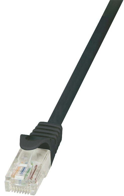 LOGILINK Patchkabel EconLine CAT.5e U/UTP 1,5m schwarz LOGILINK Patchkabel EconLine CAT.5e U/UTP 1,5m schwarz