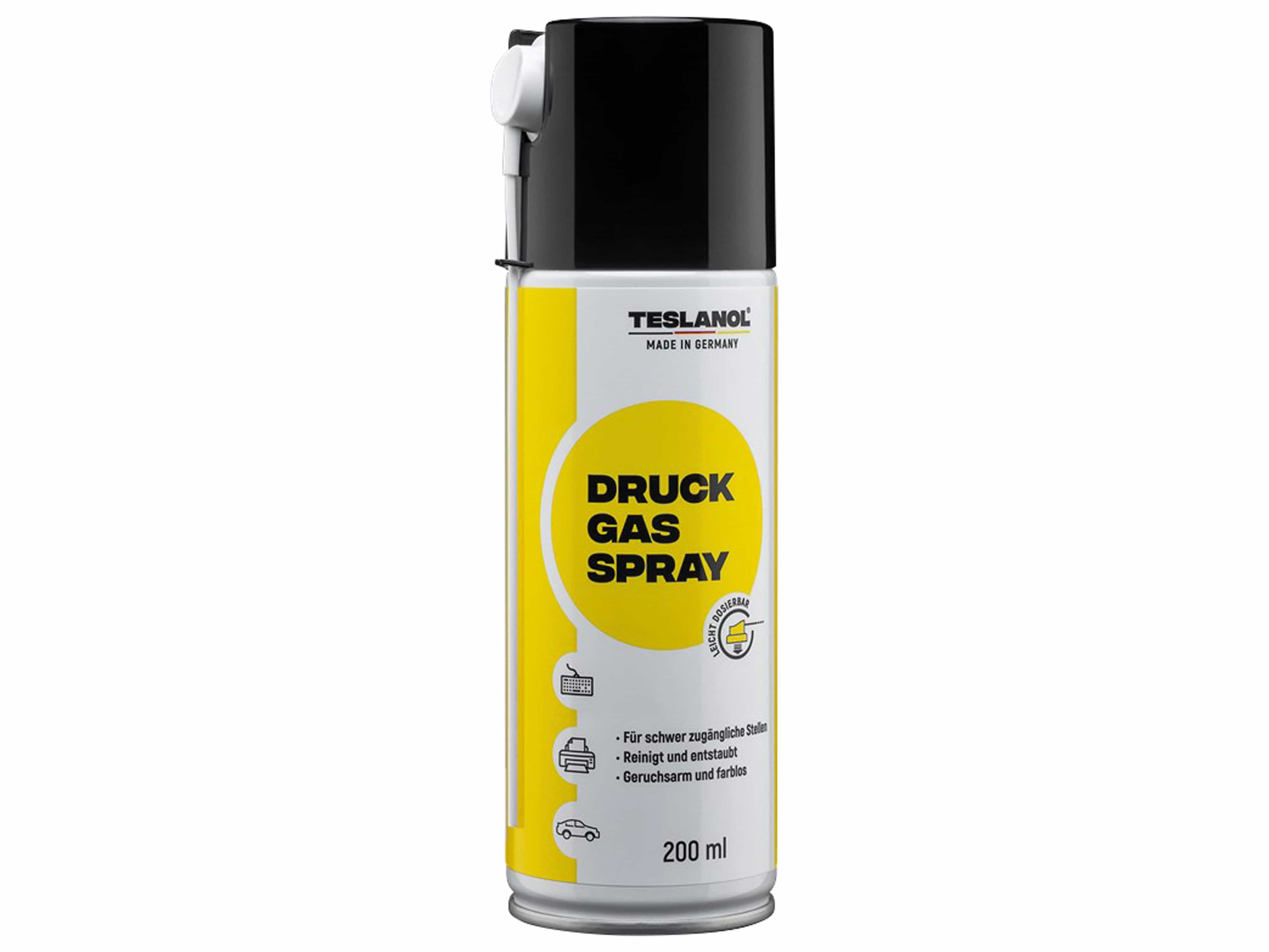 TESLANOL Druckluftspray 26002, 200 ml, 4 Stück TESLANOL Druckluftspray 26002, 200 ml, 4 Stück