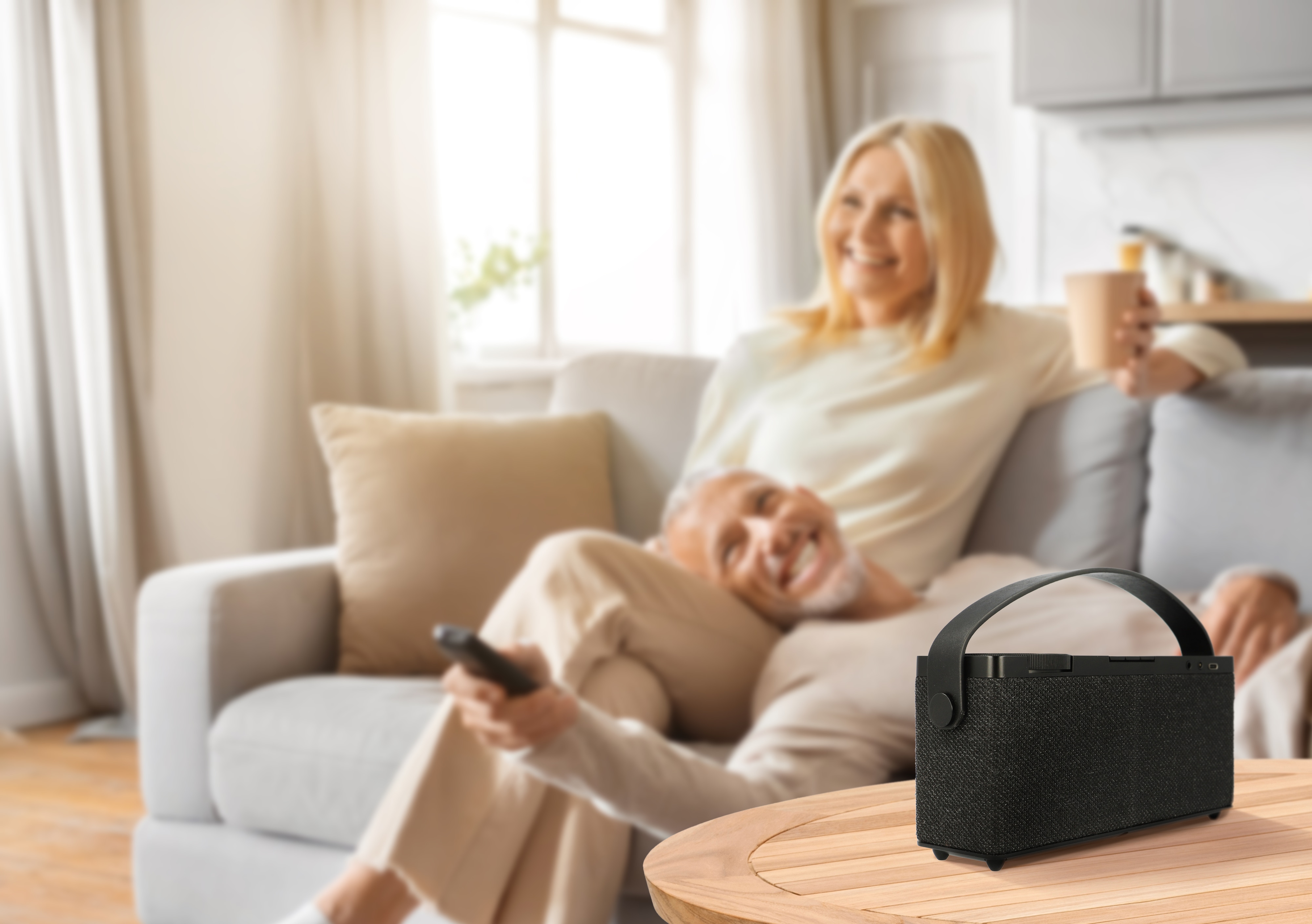 SOUNDMASTER ELITE LINE TV-Lautsprecher "HORST", TVL24SW, kabellos SOUNDMASTER ELITELINE TV-Lautsprecher "HORST", TVL24SW, kabellos
