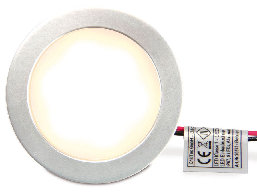 CHILITEC LED-Einbauleuchte, EEK: F, 0,5 W, 45 lm, 3000 K CHILITEC LED-Einbauleuchte, EEK: F, 0,5 W, 45 lm, 3000 K