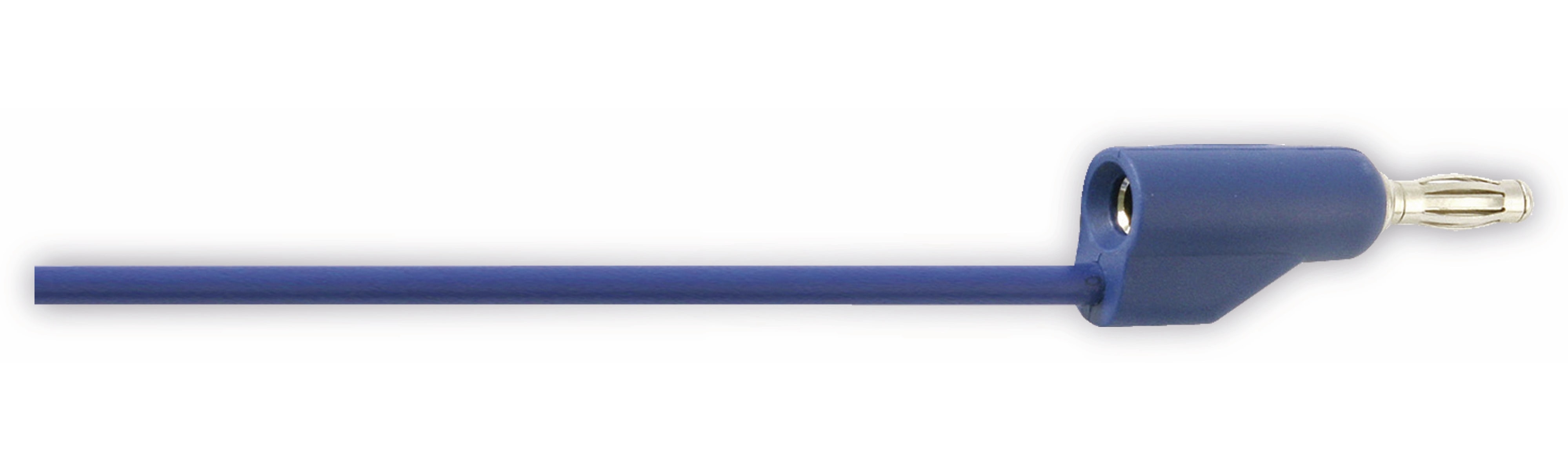 Messleitung mit Büschelsteckern, 1,5 m, blau Messleitung mit Büschelsteckern, 1,5 m, blau