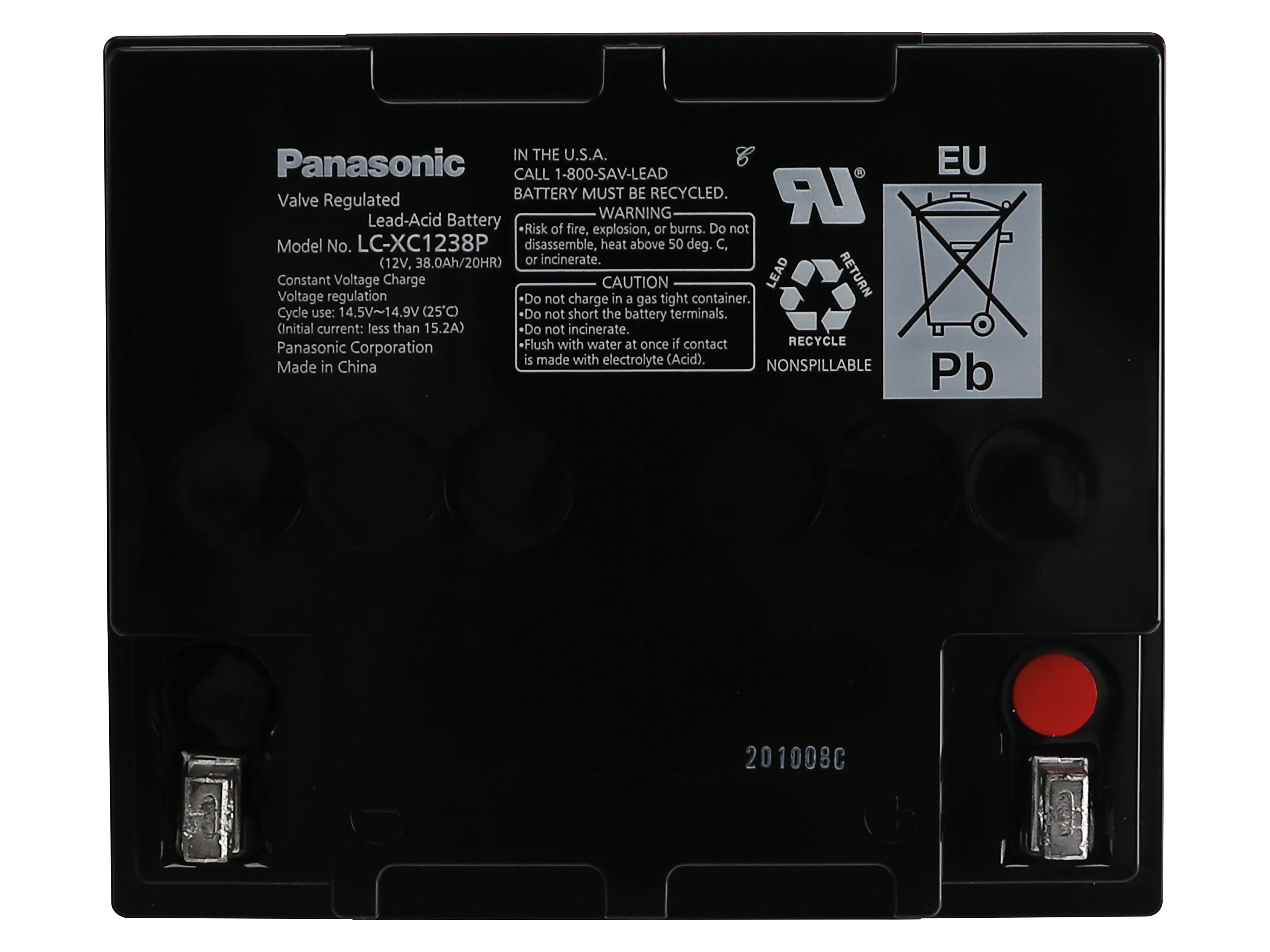 Bleiakkumulator PANASONIC LC-X1238AP Bleiakkumulator PANASONIC LC-X1238AP