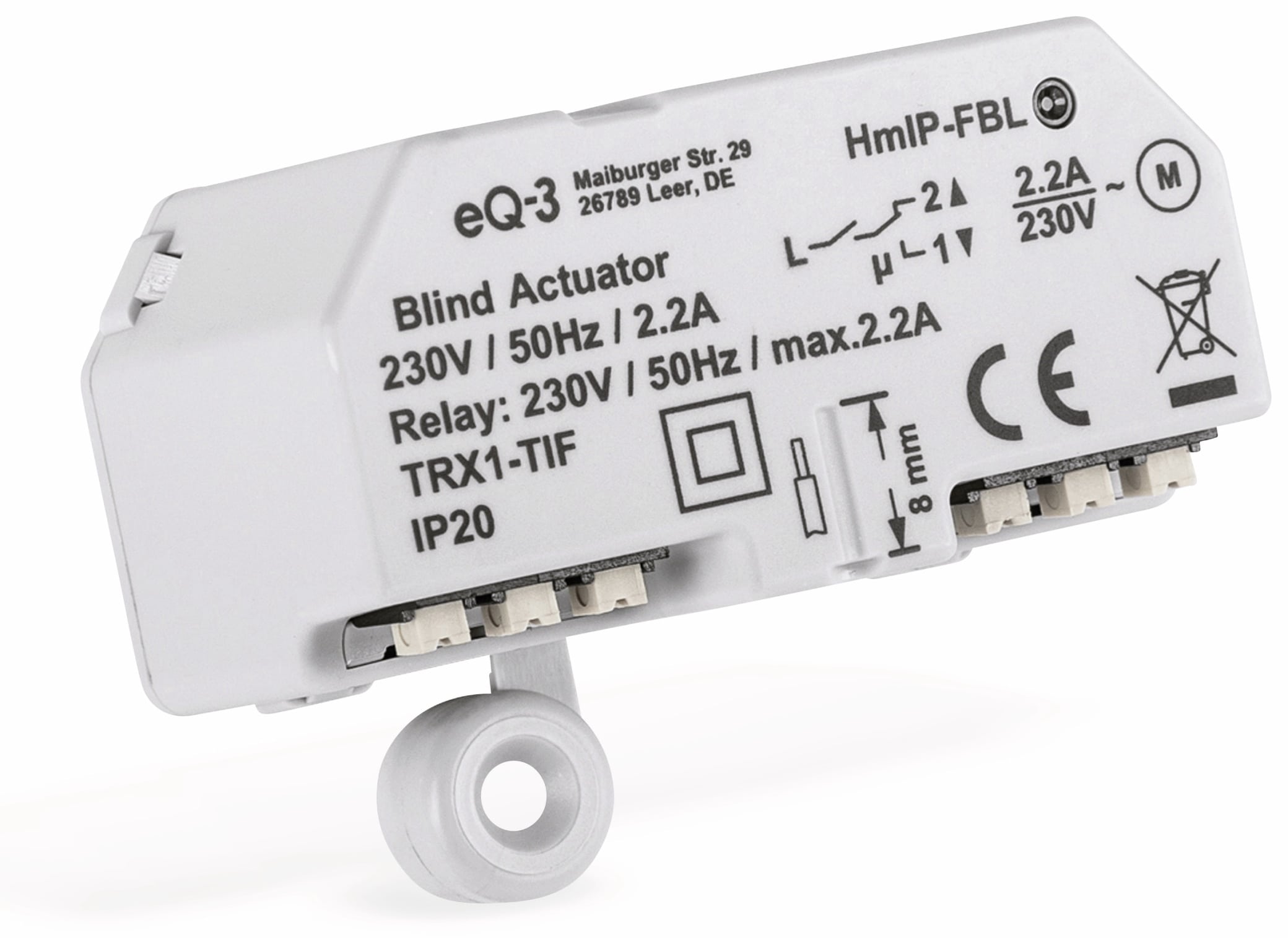 HOMEMATIC IP Smart Home 151398A0, Jalousieaktor, Unterputz HOMEMATIC IP Smart Home 151398A0, Jalousieaktor, Unterputz