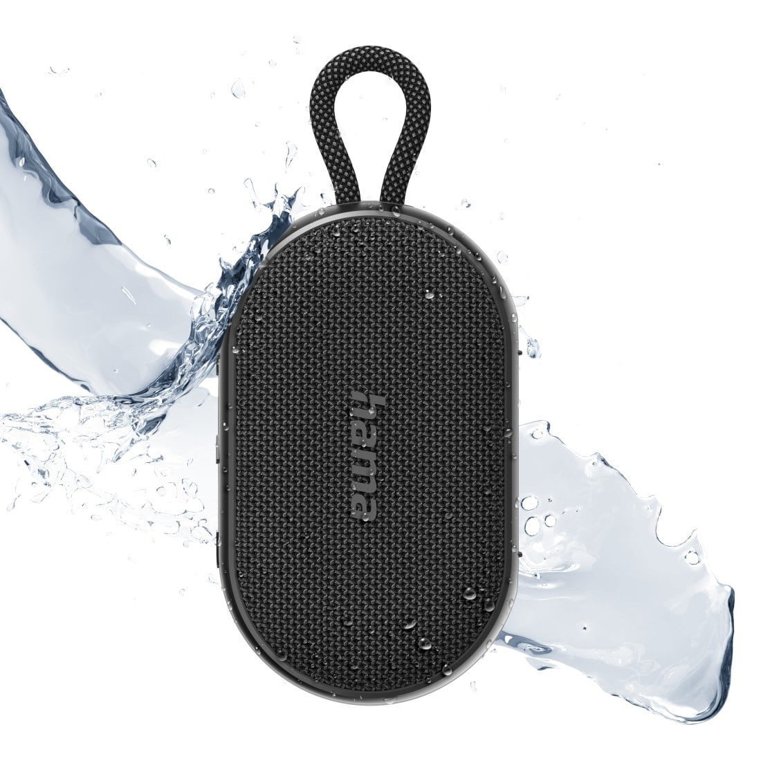 HAMA Bluetooth Lautsprecher "Buddy 3.0", 6 W, IPX7 Wasserdicht, Schwarz Bluetooth Lautsprecher "Buddy 3.0", 6 W, IPX7 Wasserdicht, Schwarz