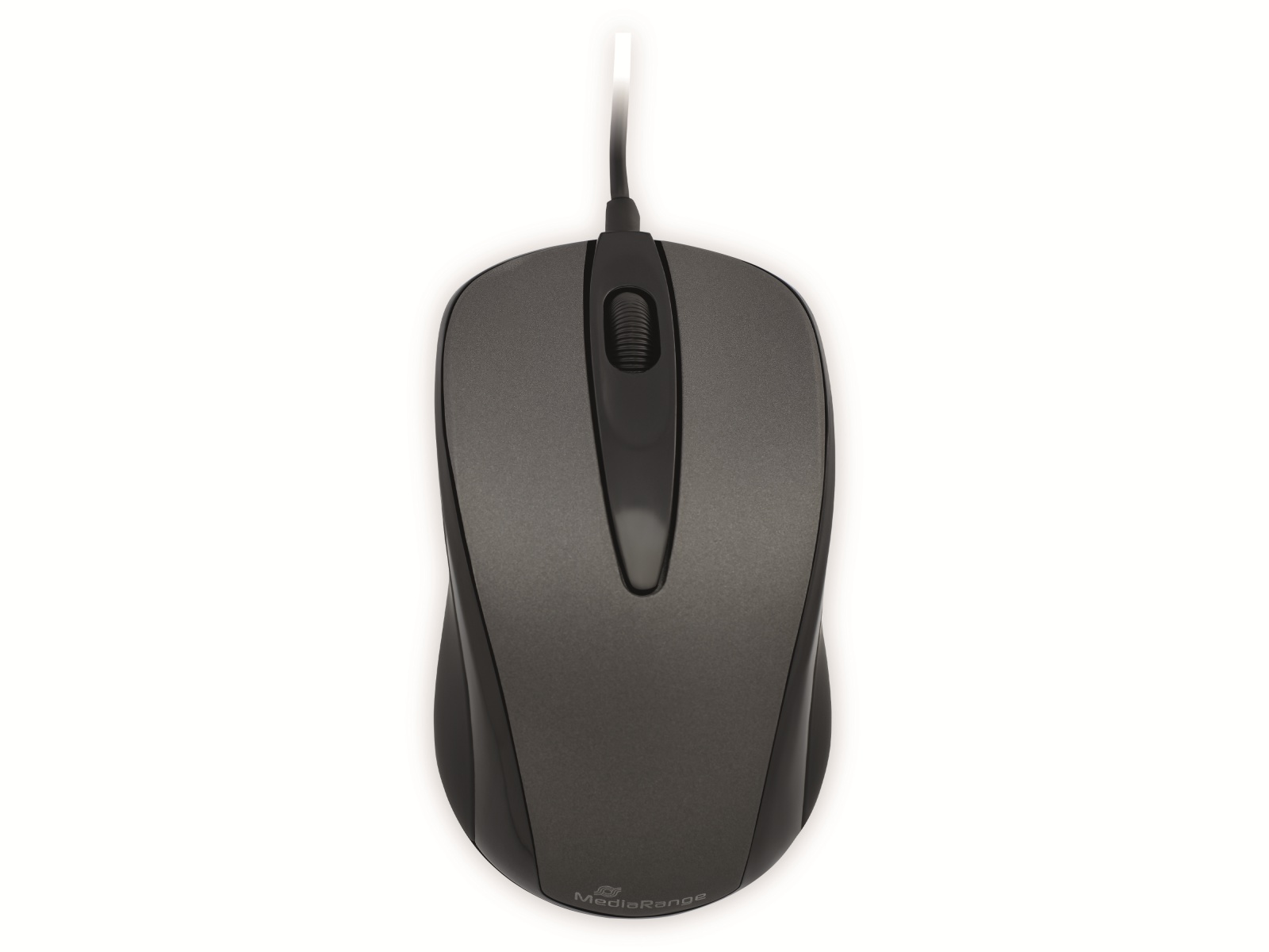 MEDIARANGE USB-Maus MROS201, 3 Tasten, schwarz/grau MEDIARANGE USB-Maus MROS201, 3 Tasten, schwarz/grau