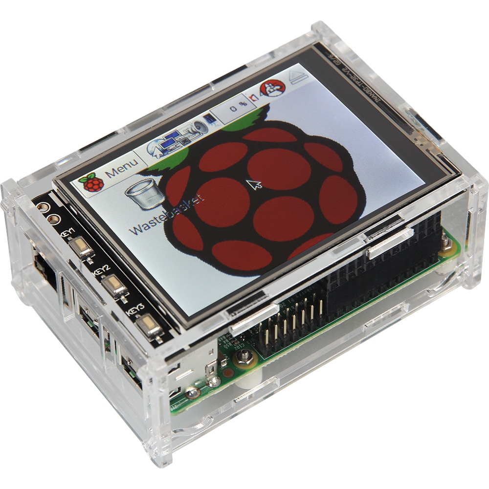 JOY-IT Acryl Gehäuse für Raspberry PI 3 & 4 JOY-IT Acryl Gehäuse für Raspberry PI 3 & 4
