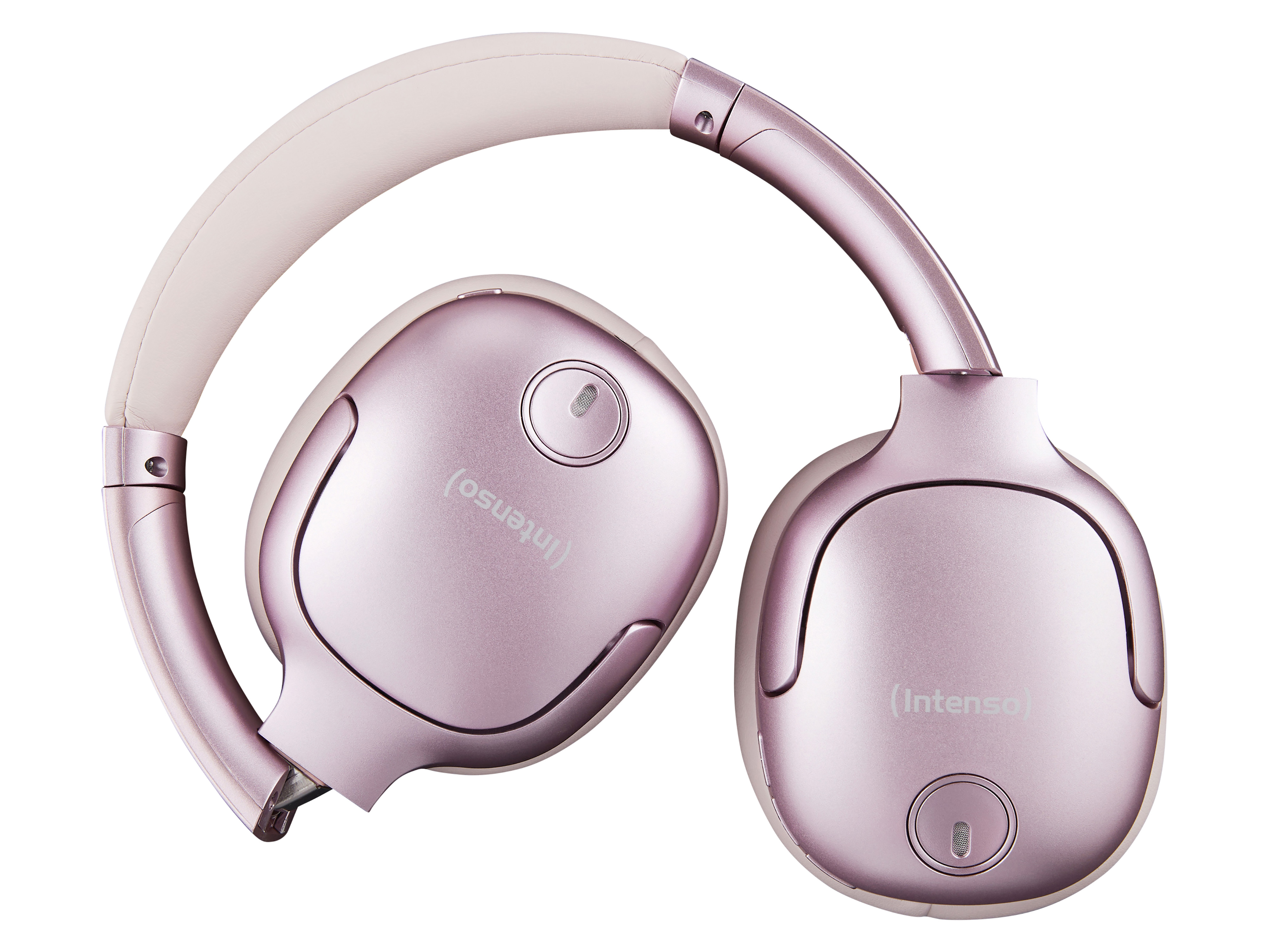 INTENSO Over-Ear Kopfhörer O400HA, TWS, Bluetooth, ANC, rosa INTENSO Over-Ear Kopfhörer O400HA, TWS, Bluetooth, ANC, rosa