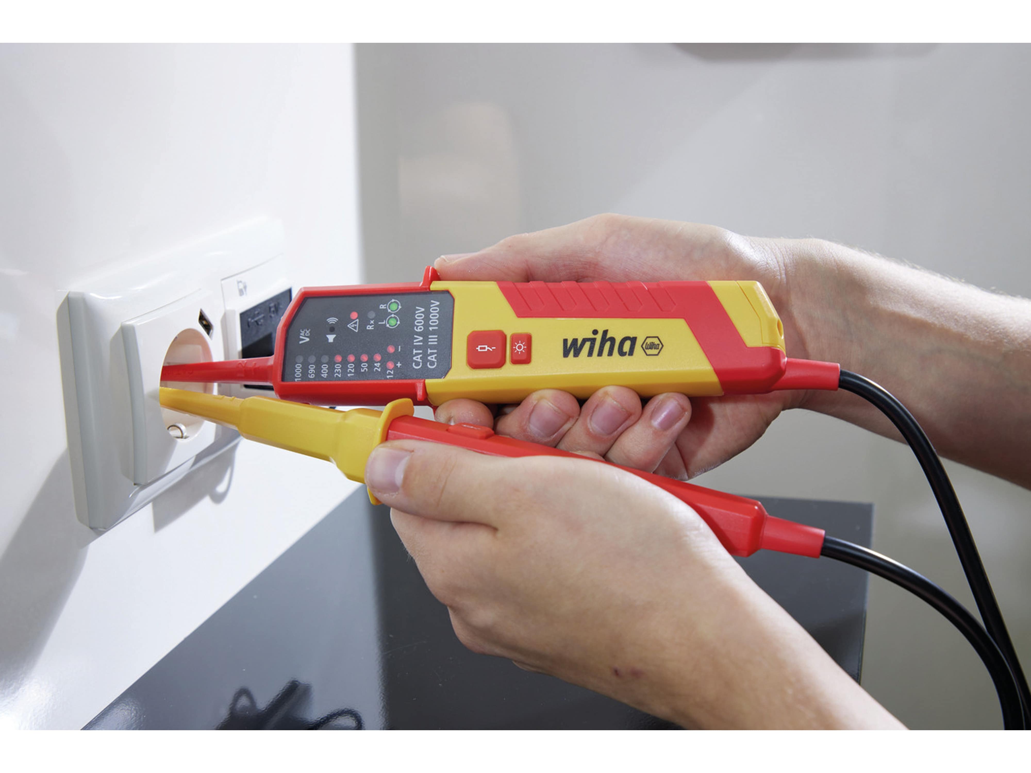WIHA Spannungs- und Durchgangsprüfer SB25516, 12...1.000V AC WIHA Spannungs- und Durchgangsprüfer SB25516, 12...1.000V AC