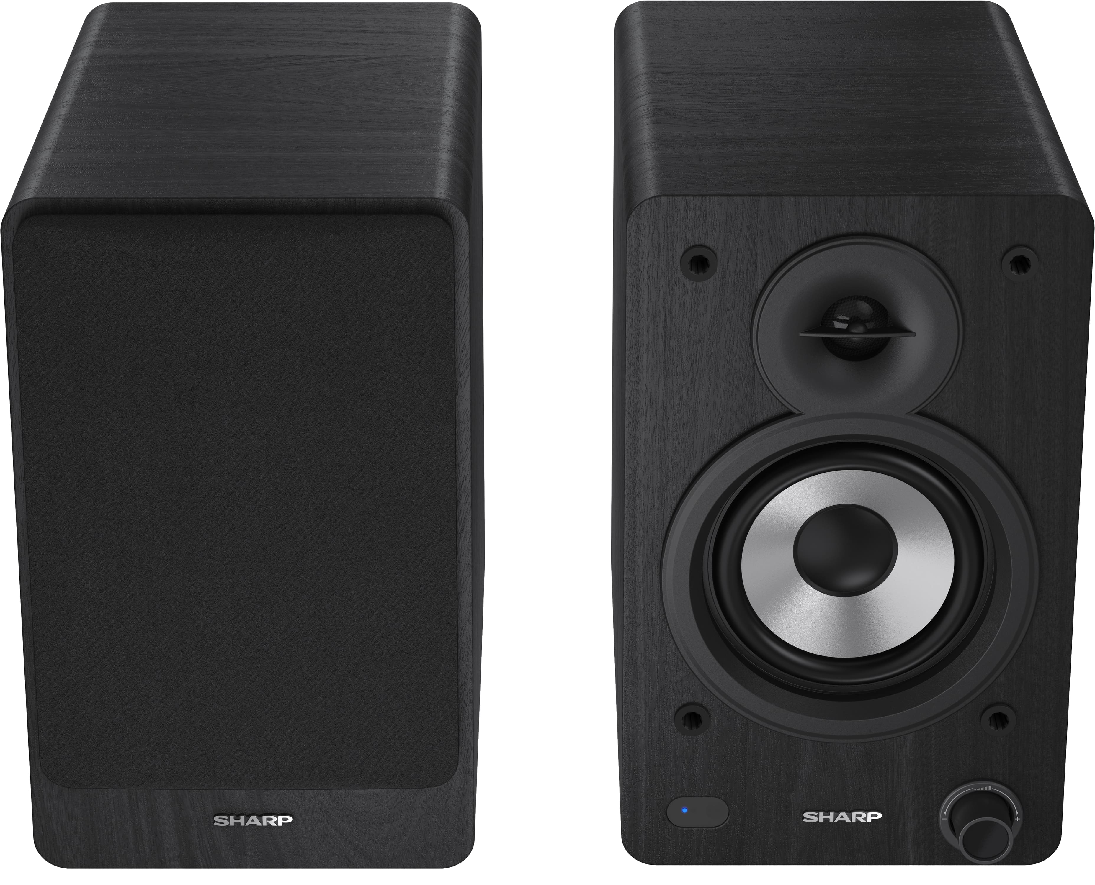 SHARP Lautsprecherboxen CP-SS30 (BK), 2-Wege, Bluetooth, USB, MP3, 60 W SHARP Lautsprecherboxen CP-SS30 (BK), 2-Wege, Bluetooth, USB, MP3, 60 W