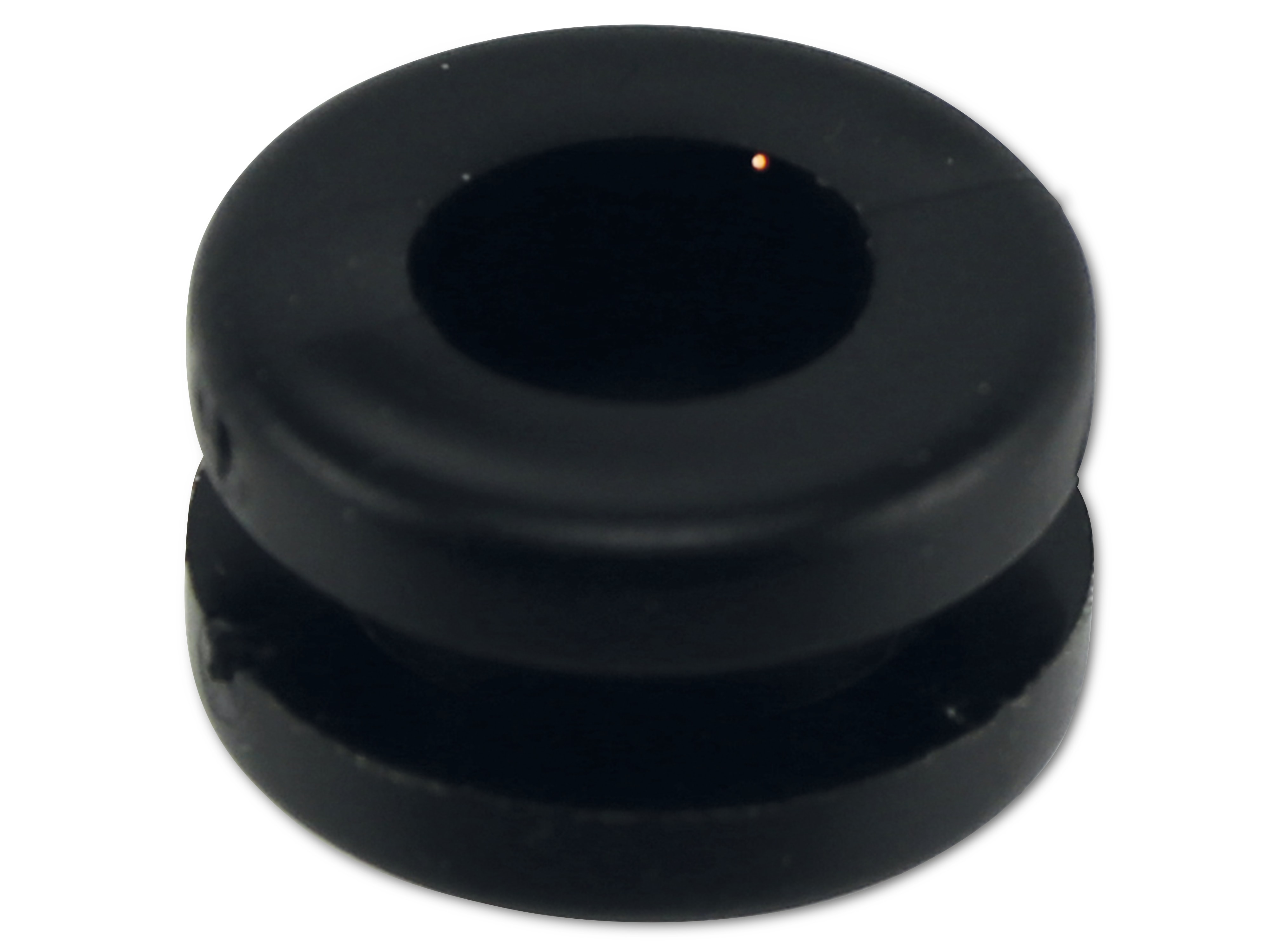 KSS Kabeldurchführungstülle PVC weich, schwarz, Plattenstärke 3, Loch-Ø 7,8, geschlossen, 1 Stück KSS Kabeldurchführungstülle PVC weich, schwarz, Plattenstärke 3, Loch-Ø 7,8, geschlossen, 1 Stück