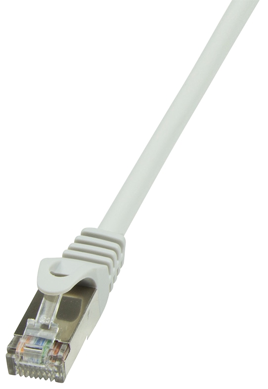 LOGILINK Patchkabel EconLINE CAT.5e F/UTP grau 0,25m