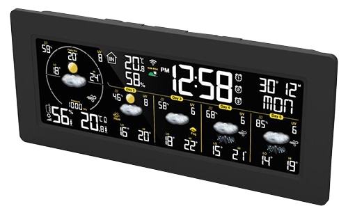 TECHNOLINE WLAN-Wetterstation WD3050, schwarz