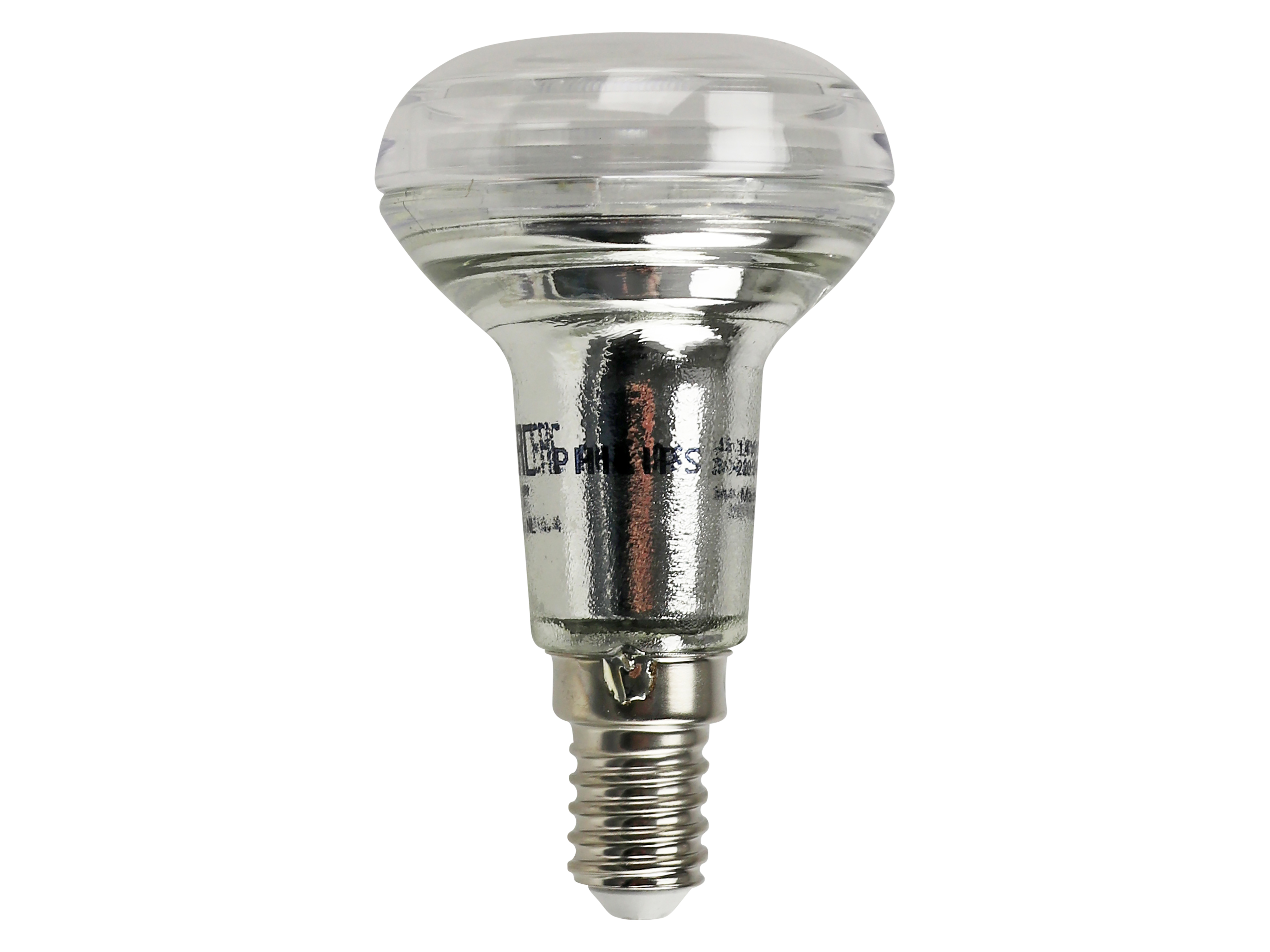 PHILIPS LED-Lampe LED 1,4W R50 E14, warmweiß, nicht dimmbar