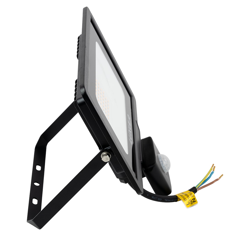LUXULA LED-Fluter mit Bewegungsmelder, EEK: F, 30W, 3000lm, 3000K, schwarz LUXULA LED-Fluter mit Bewegungsmelder, EEK: F, 30W, 3000lm, 3000K, schwarz