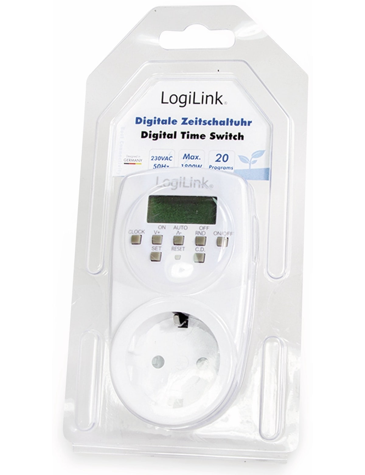 LOGILINK Digitale Wochenzeitschaltuhr ET0007 LOGILINK Digitale Wochenzeitschaltuhr ET0007