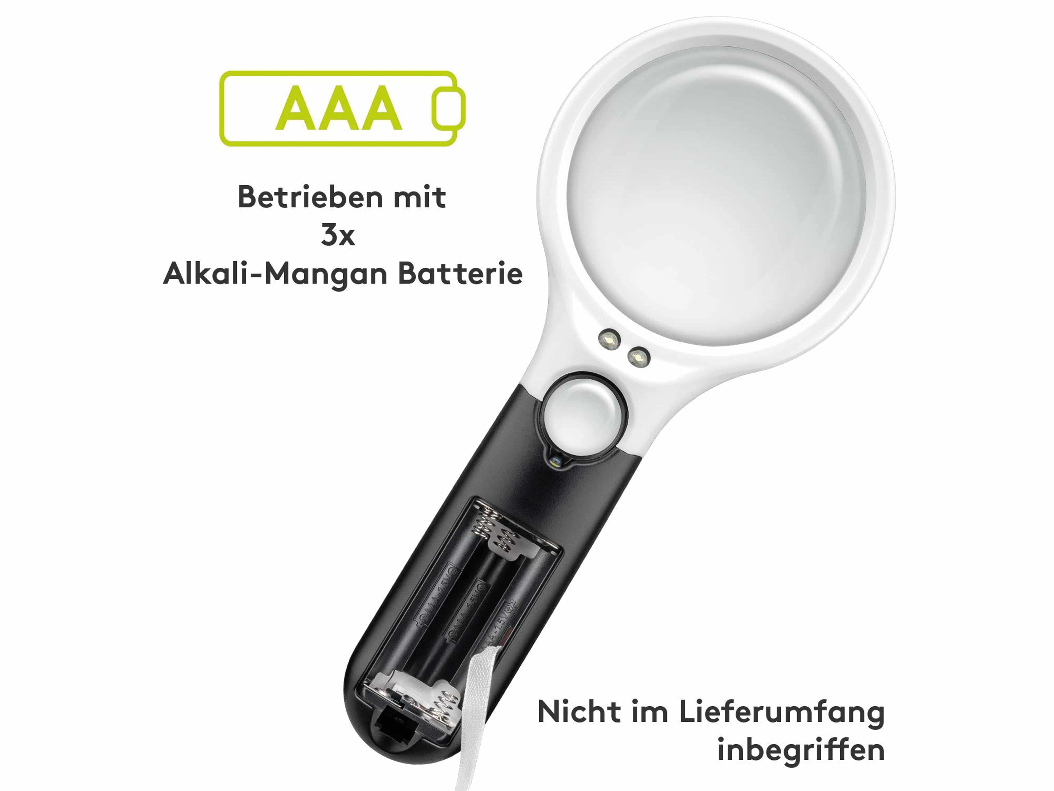 GOOBAY LED-Leselupe GOOBAY LED-Leselupe