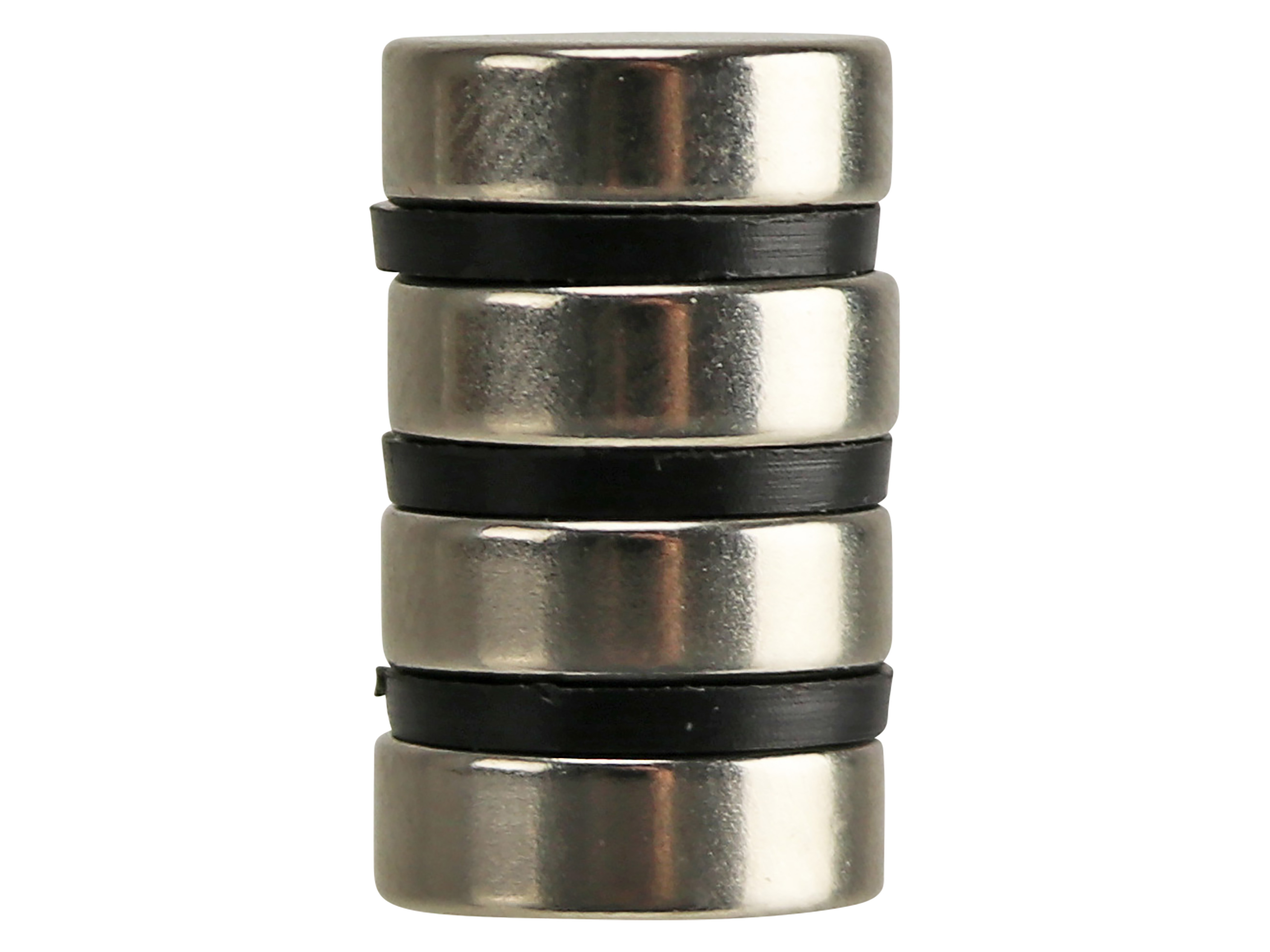 Neodym-Scheibenmagnete N45, 12x4 mm, 4 Stück Neodym-Scheibenmagnete N45, 12x4 mm, 4 Stück