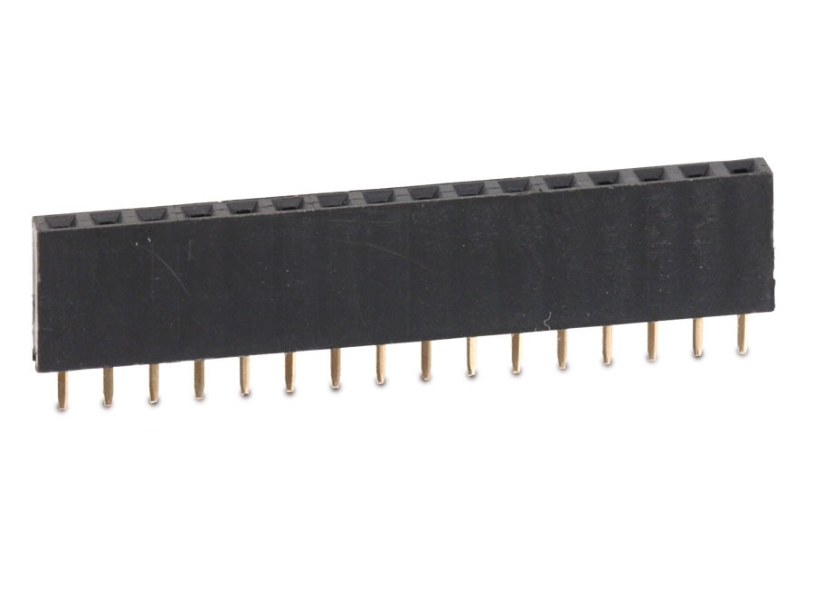 CONNFLY ELECTRONIC Buchsenleiste, vergoldet, 1x 16-polig CONNFLY ELECTRONIC Buchsenleiste, vergoldet, 1x 16-polig