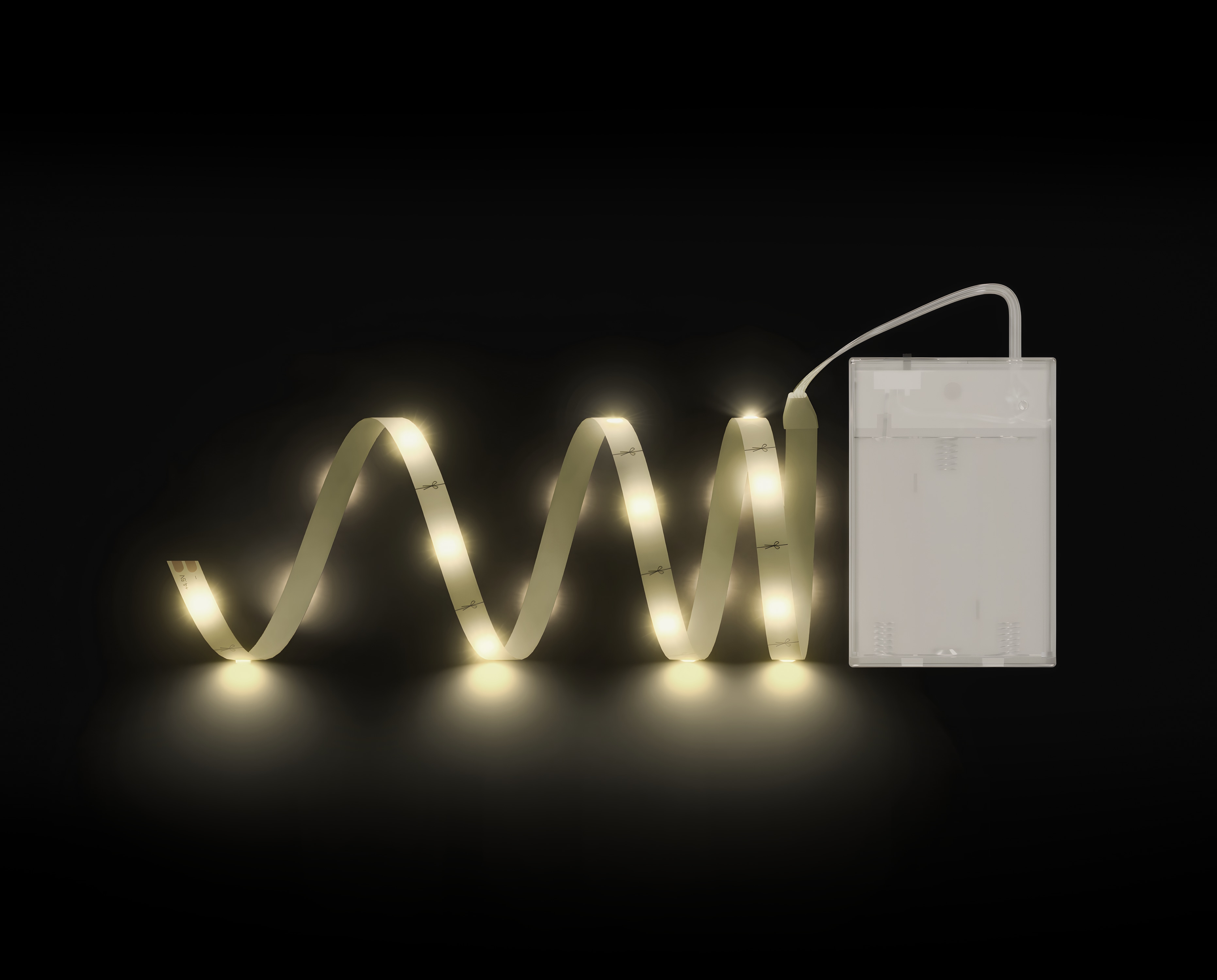 BLULAXA LED-Strip, 1 m, 1 W, 3000 K, Batteriebetrieb BLULAXA LED-Strip, 1 m, 1 W, 3000 K, Batteriebetrieb