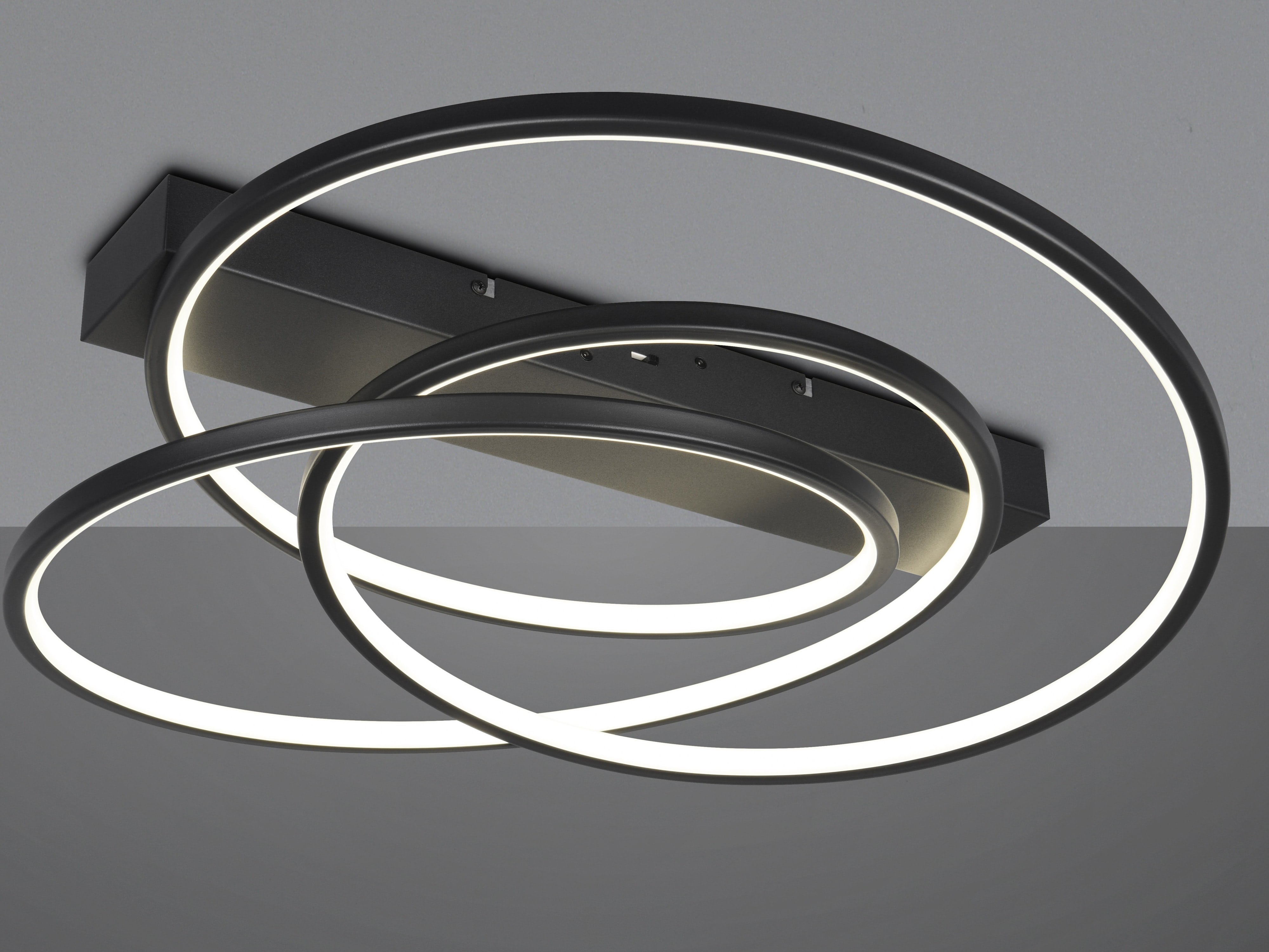 TRIO LED-Deckenleuchte Darvin 649110132 schwarz, 34 W, 4500 lm, CCT TRIO LED-Deckenleuchte Darvin 649110132 schwarz, 34 W, 4500 lm, CCT
